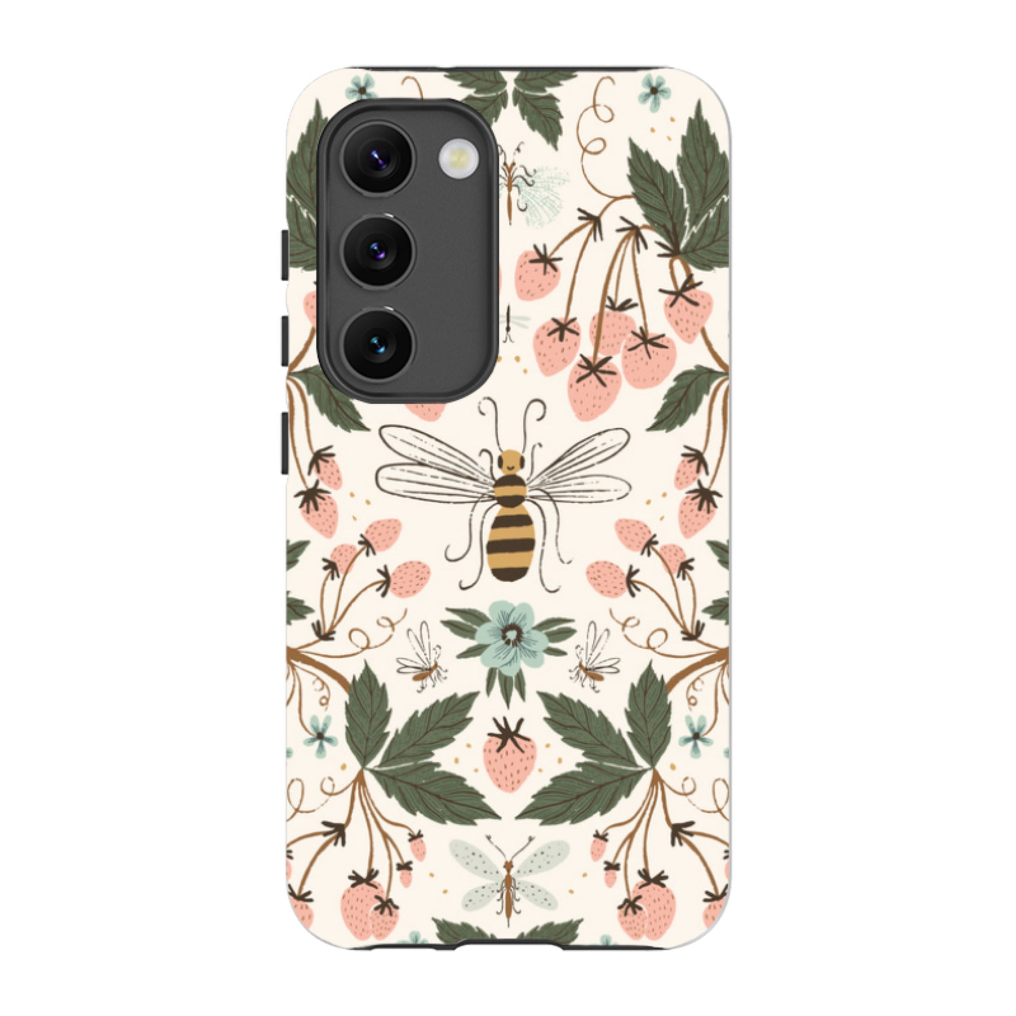 Samsung Tough Case - Bugs And Berries By Meghann Rader