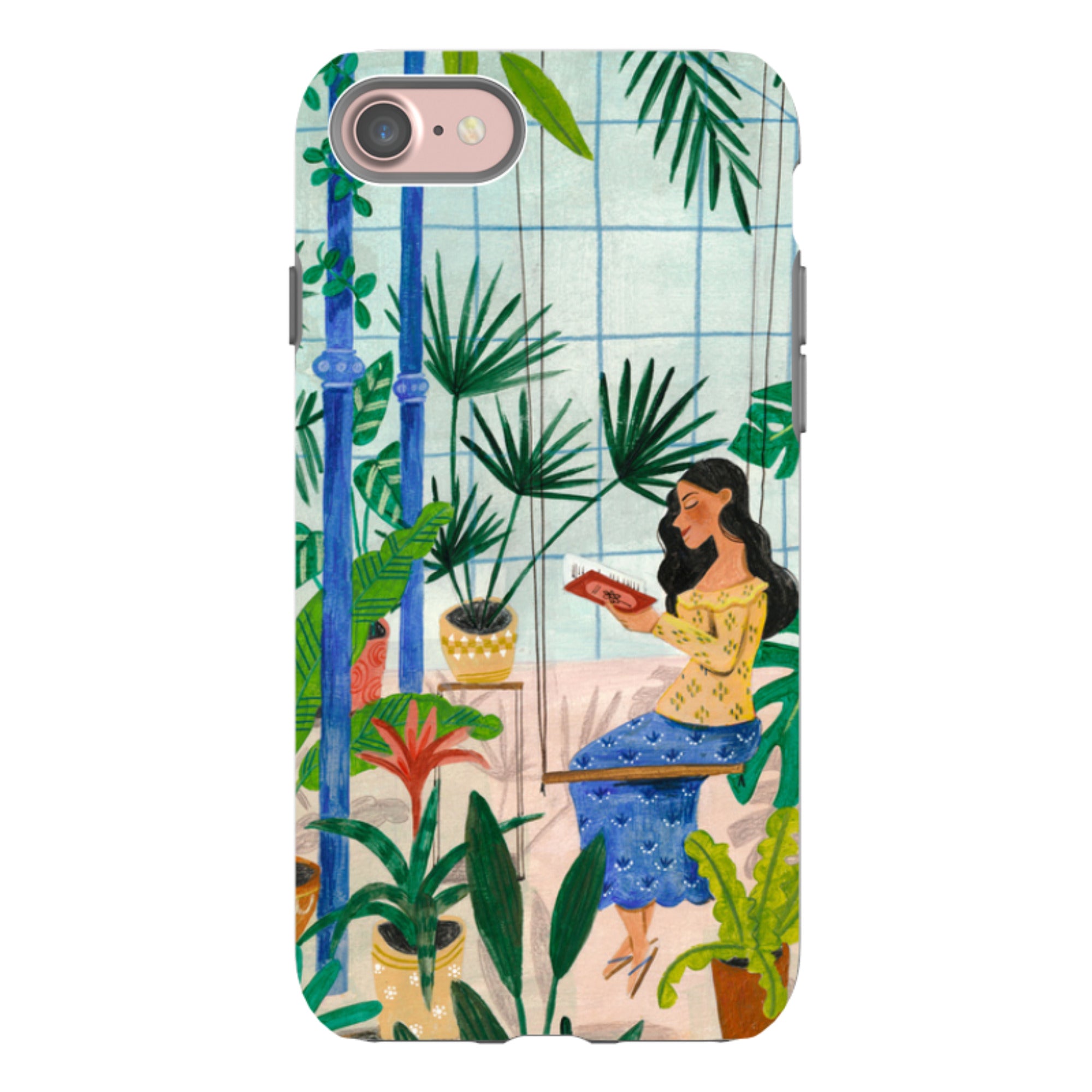 iPhone Tough Case - Day Dreaming By Caroline Bonne Muller