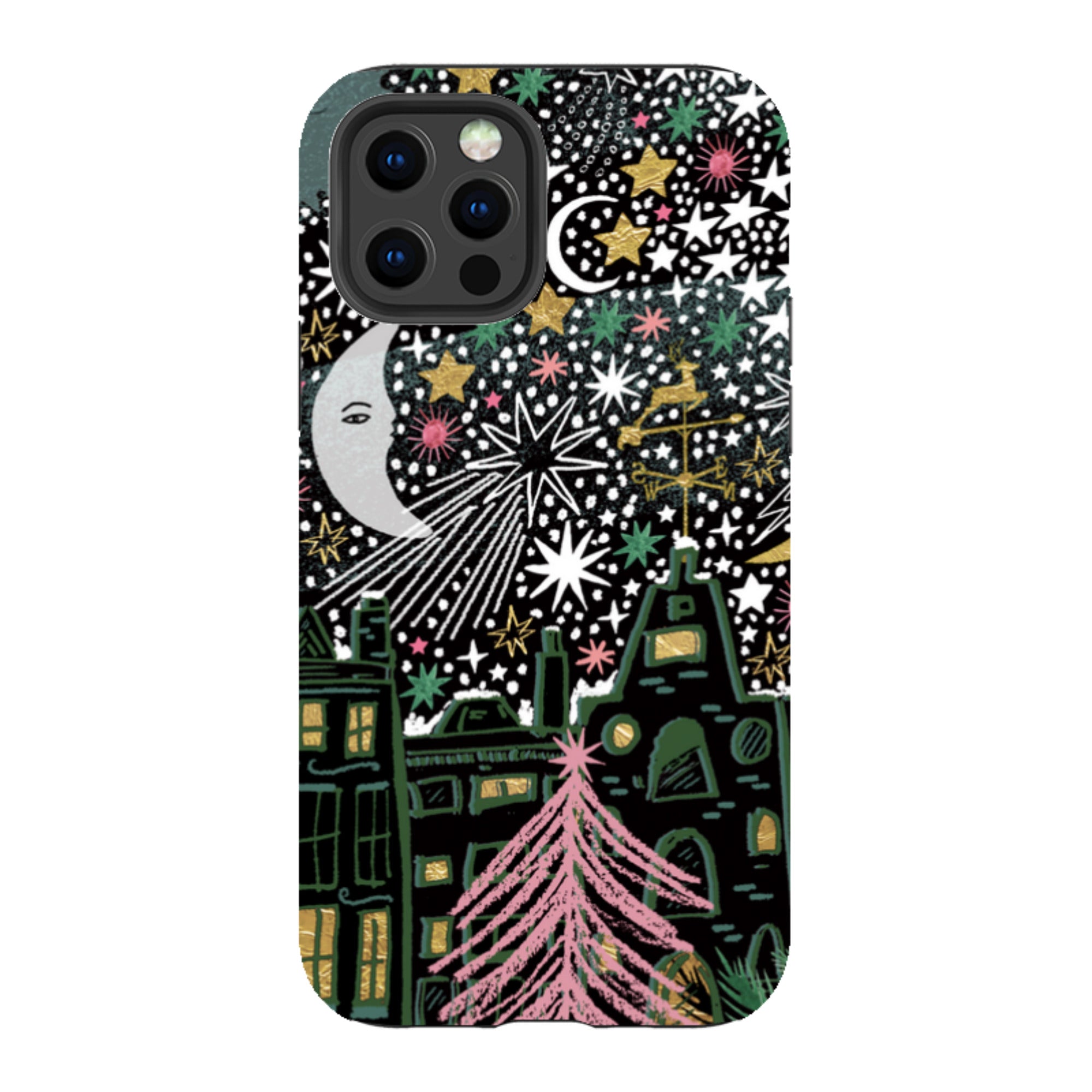 iPhone Tough Case - Night Before Xmas VI By Emma Frances Grant