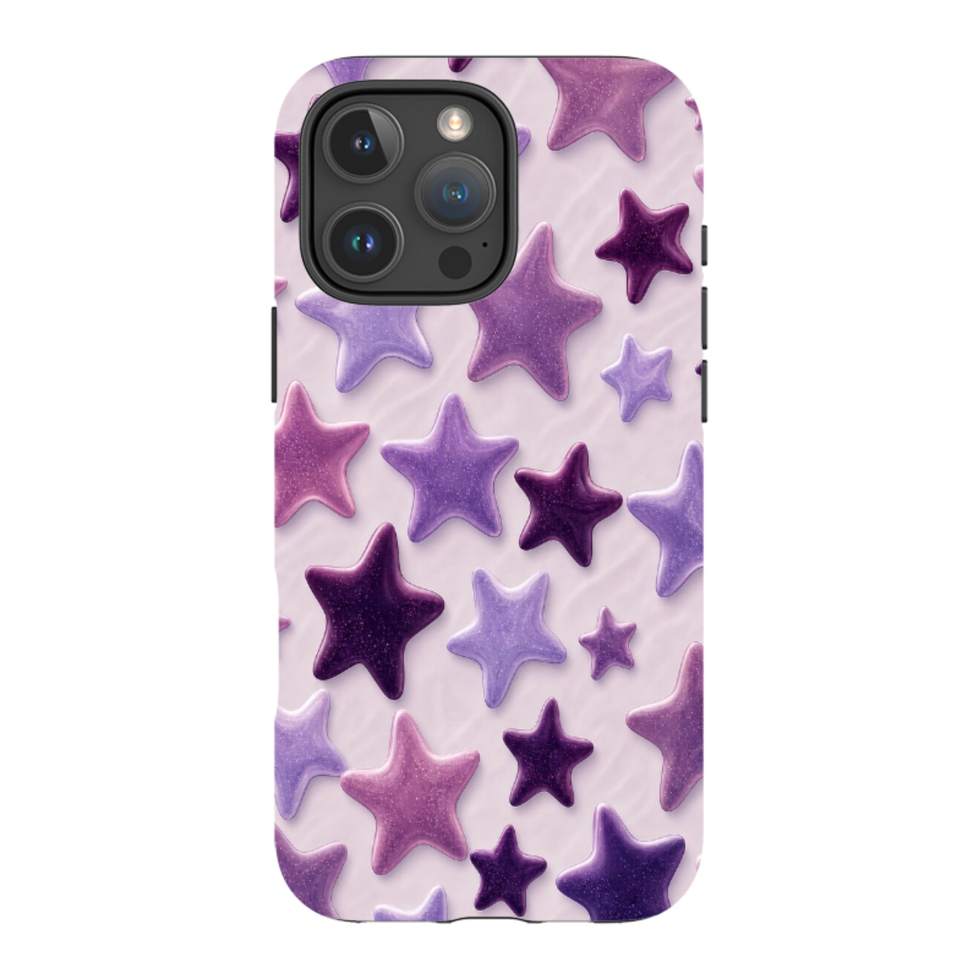 iPhone MagSafe Tough Case - Lavender Purple Star