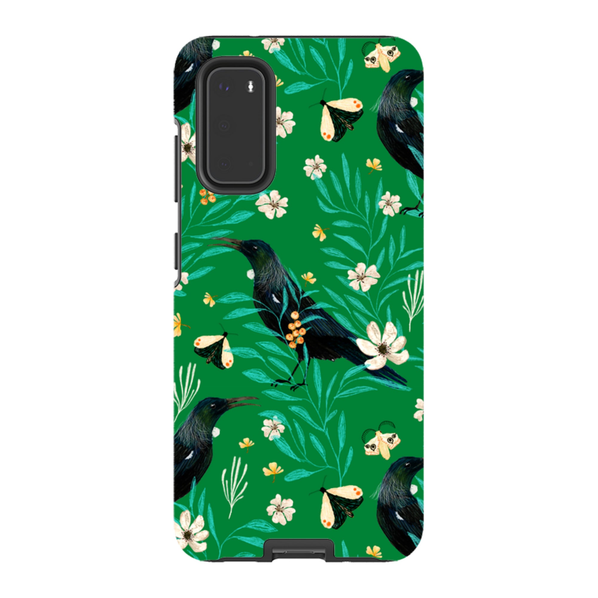 Samsung Tough Case - Tui Green By Katherine Quinn