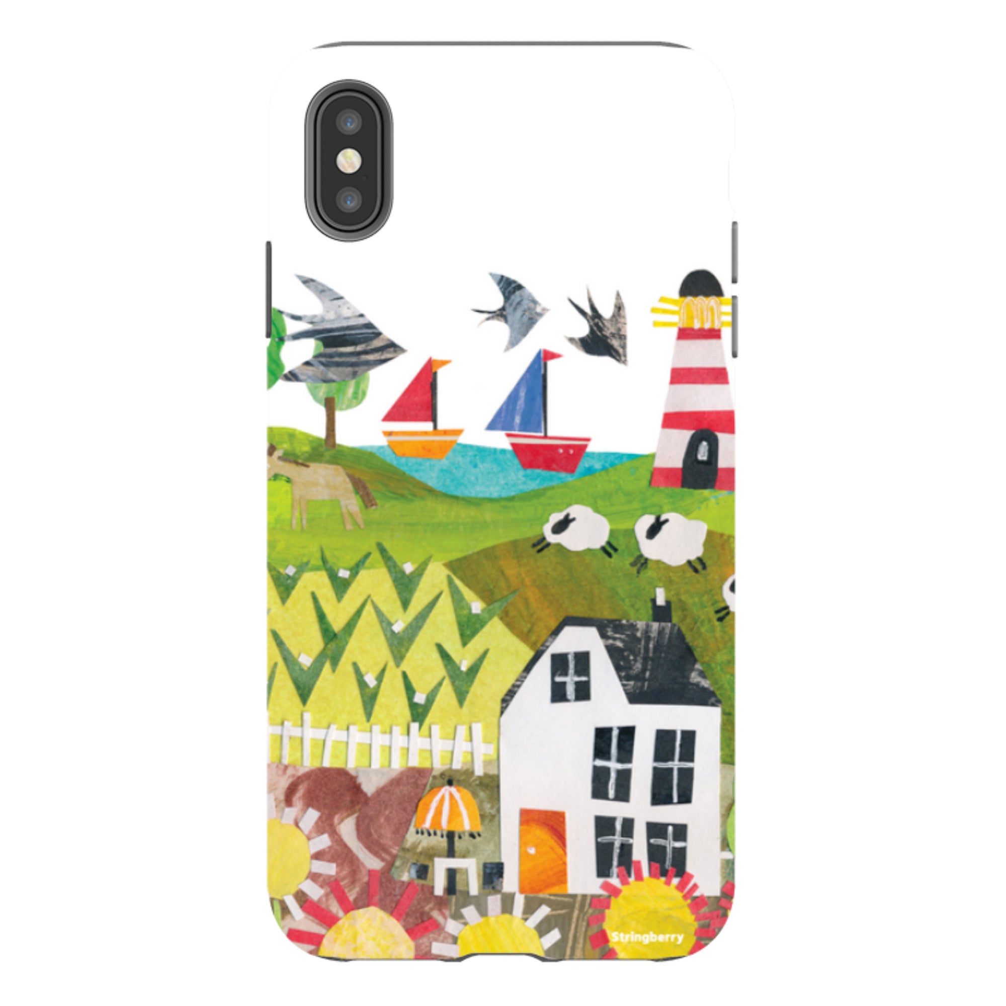iPhone Tough Case - Countryscape I By Tracey English