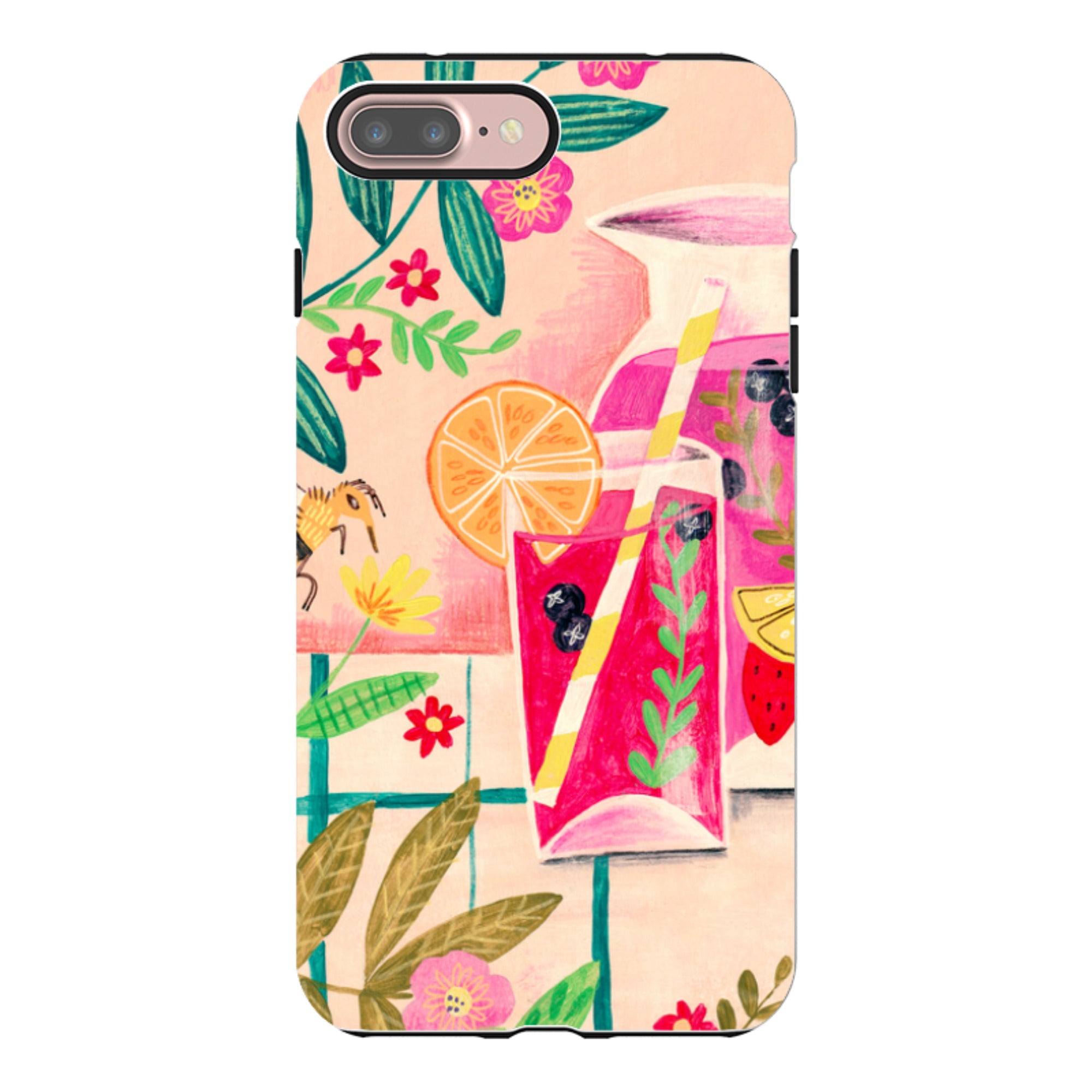 iPhone Tough Case - Drink By Caroline Bonne Muller