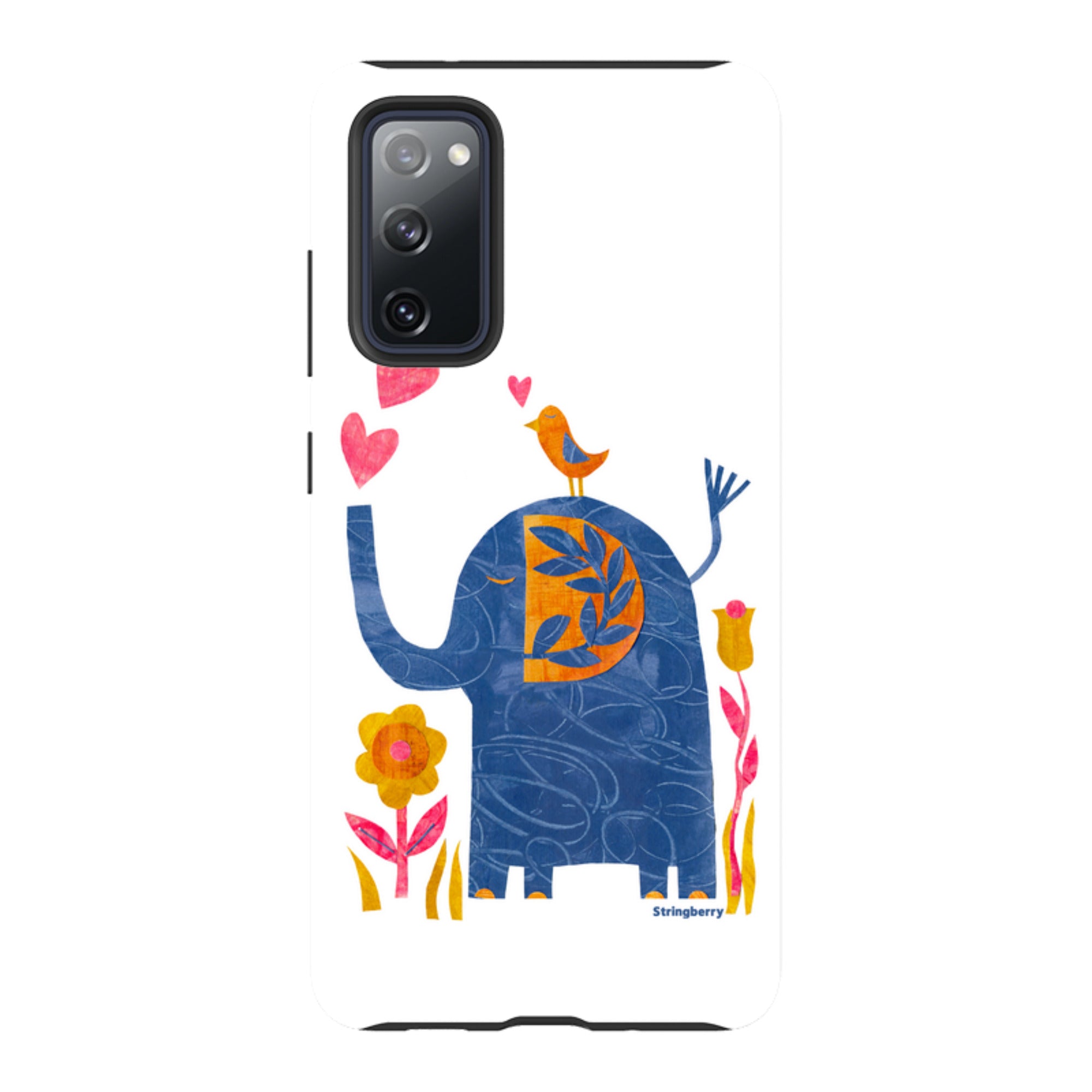 Samsung Tough Case - Elephant In Love By Tracey English
