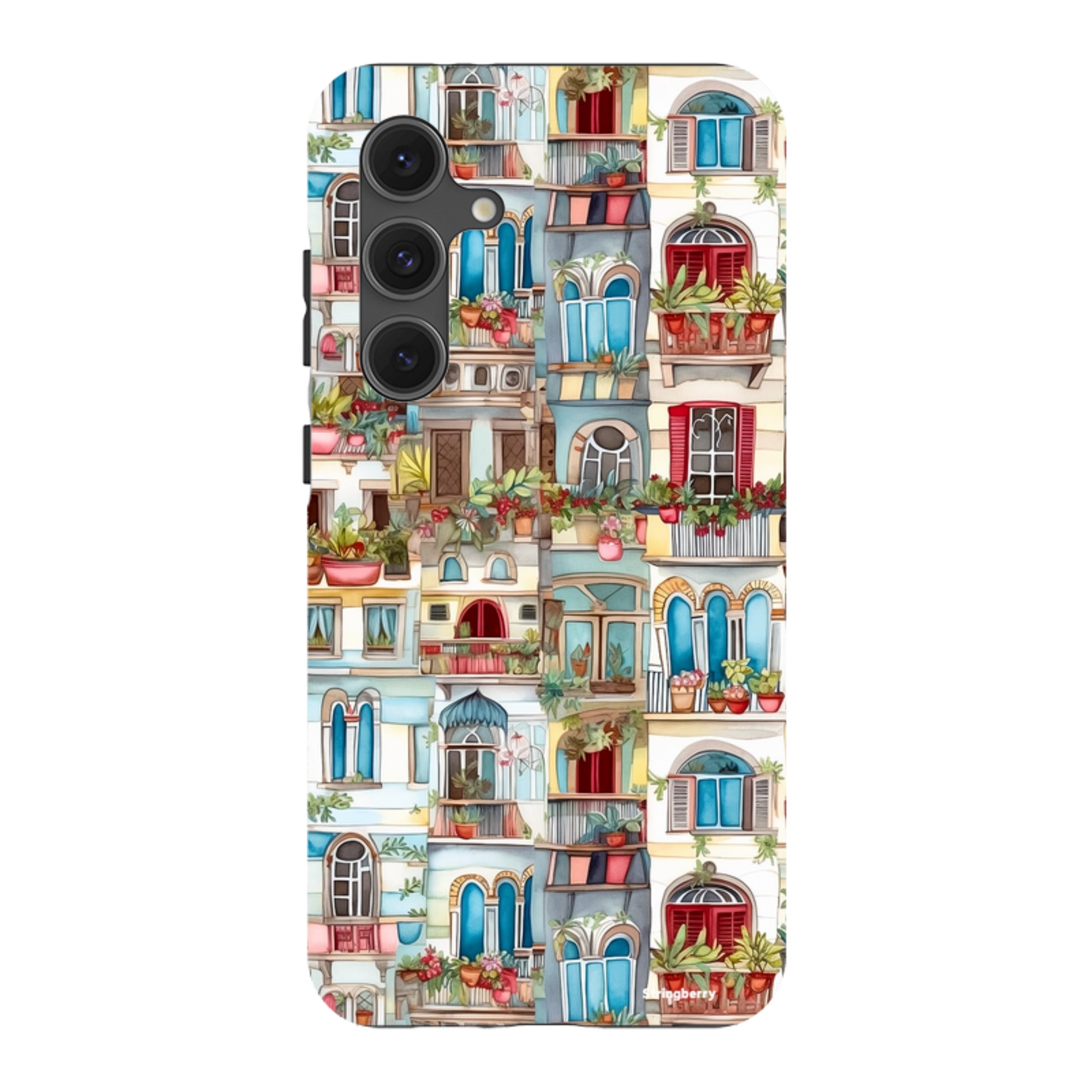 Samsung Tough Case - Floral Balcony II
