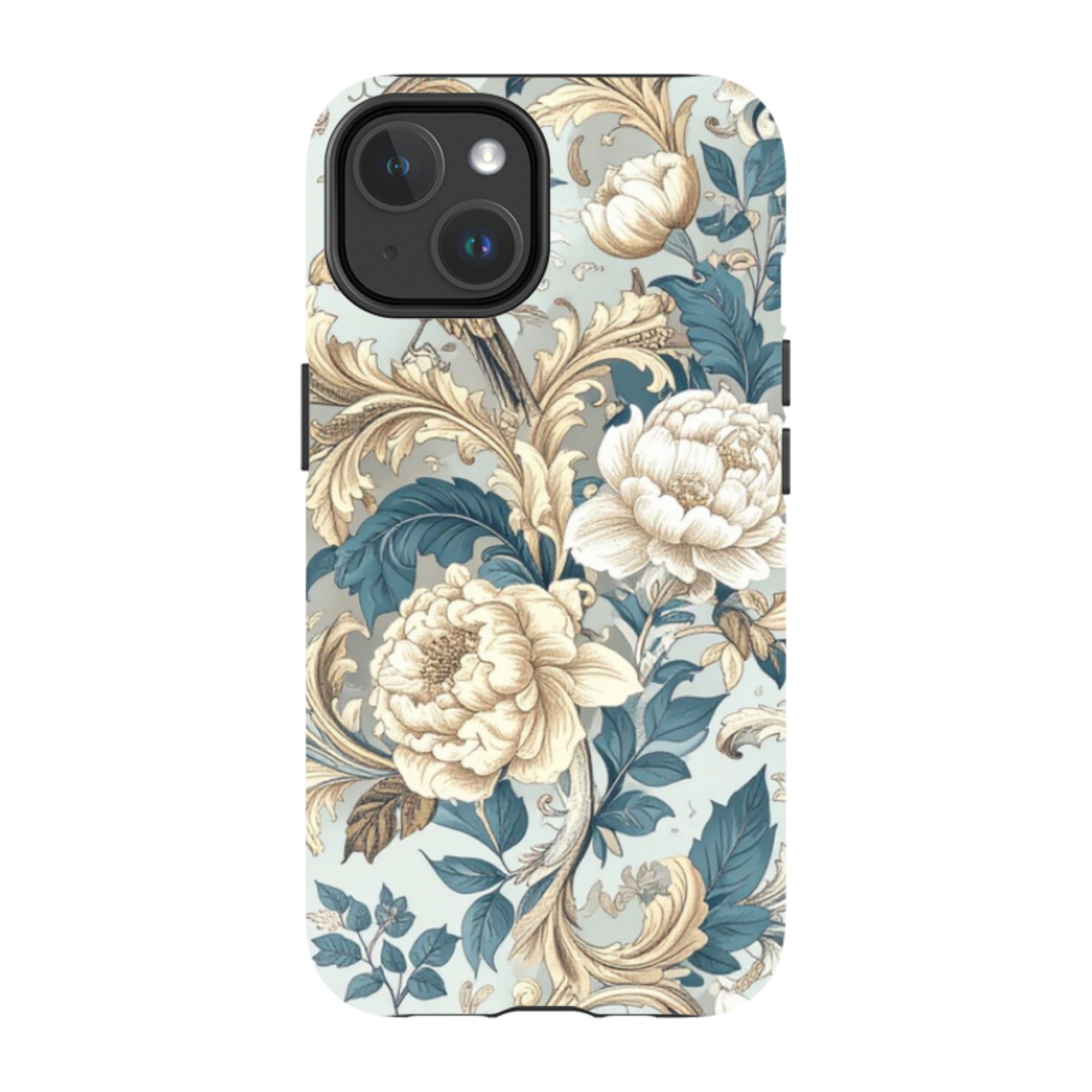iPhone MagSafe Tough Case - Blue and Gold Summer