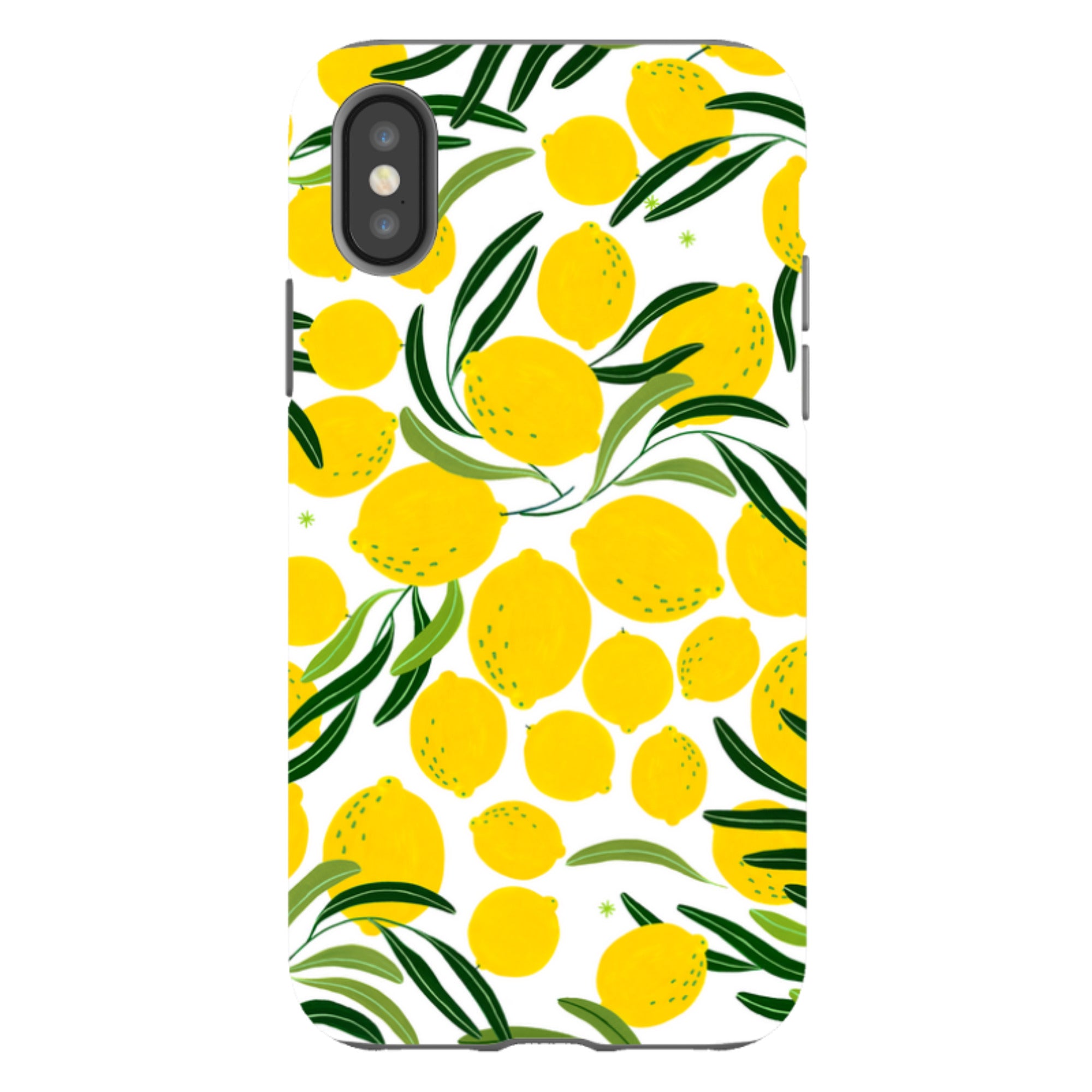 iPhone Tough Case - Limoncello Pattern By Madalina Andronic