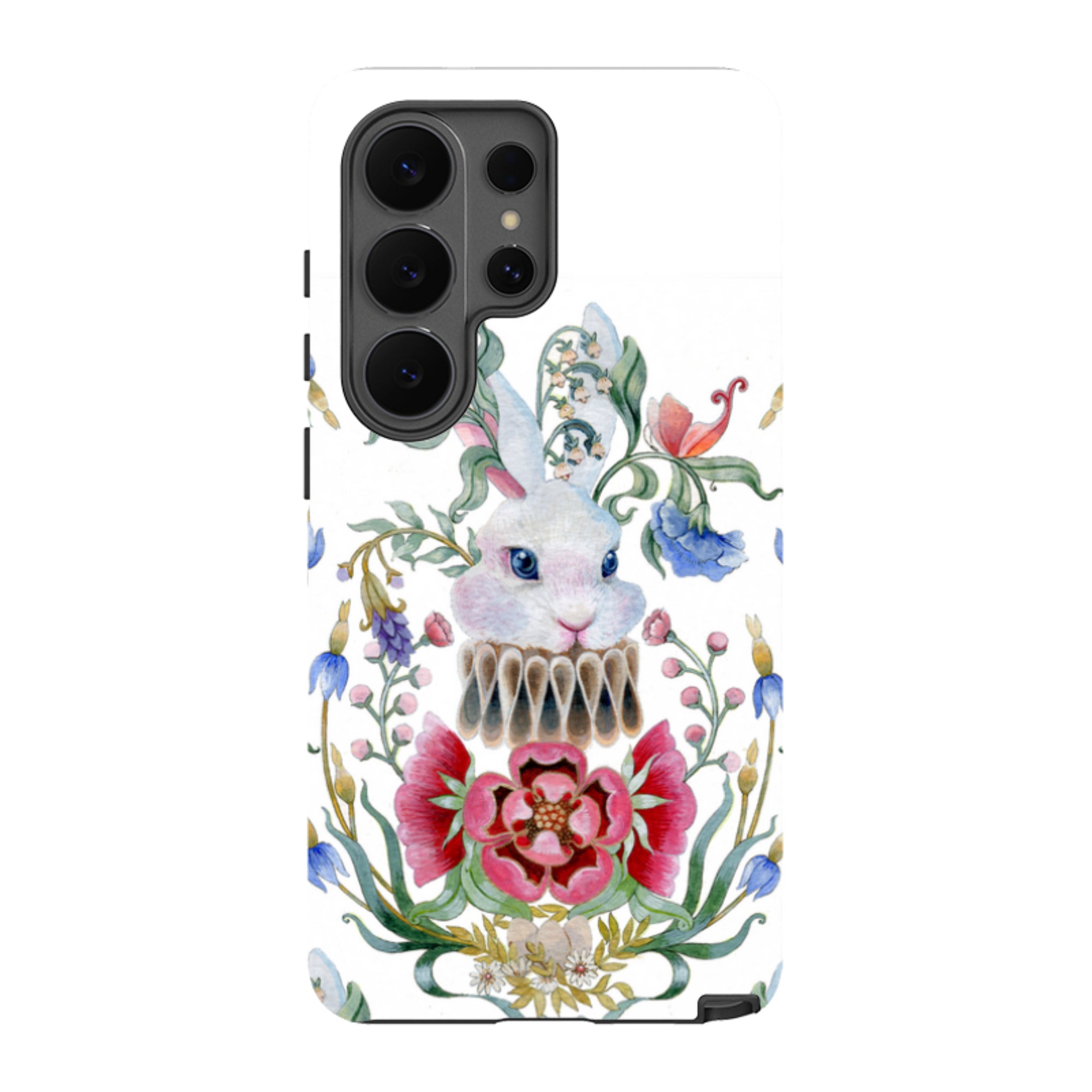 Samsung Tough Case - White Rabbit By Maria Matos