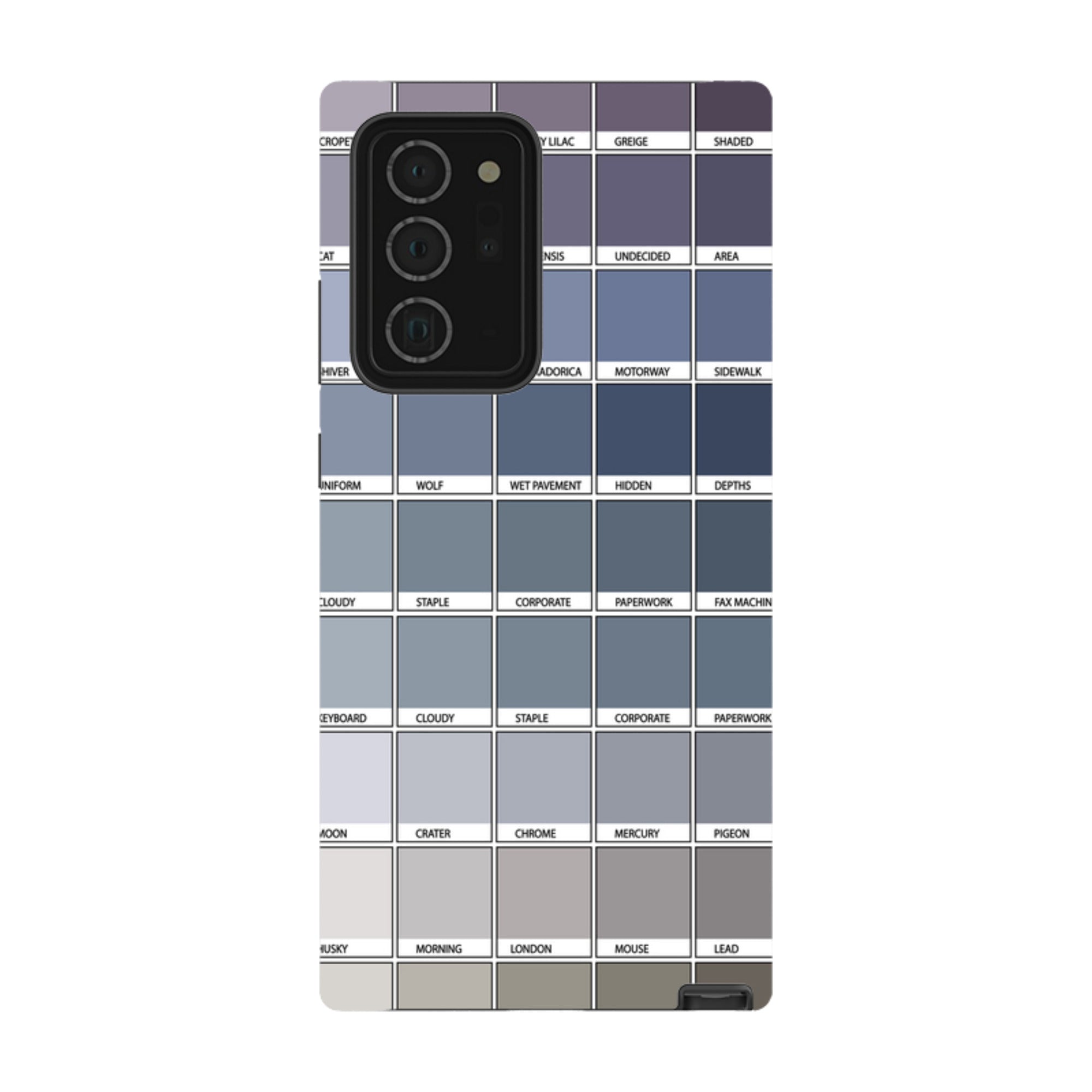 Samsung Tough Case - Grey Chromology By Kitty Joseph