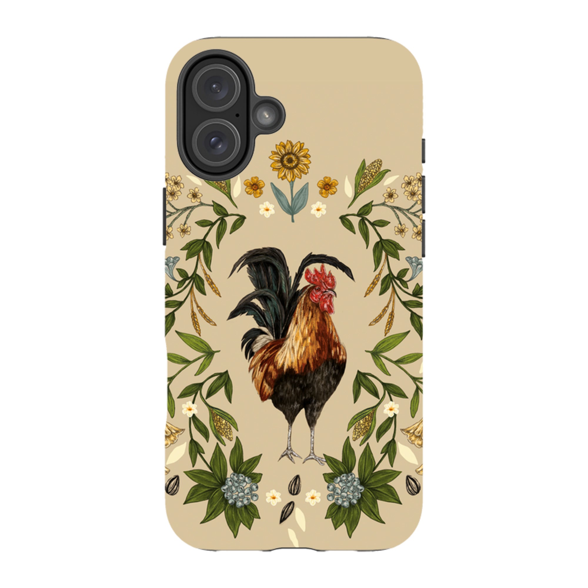 iPhone Tough Case - Rooster By Jade Mosinski