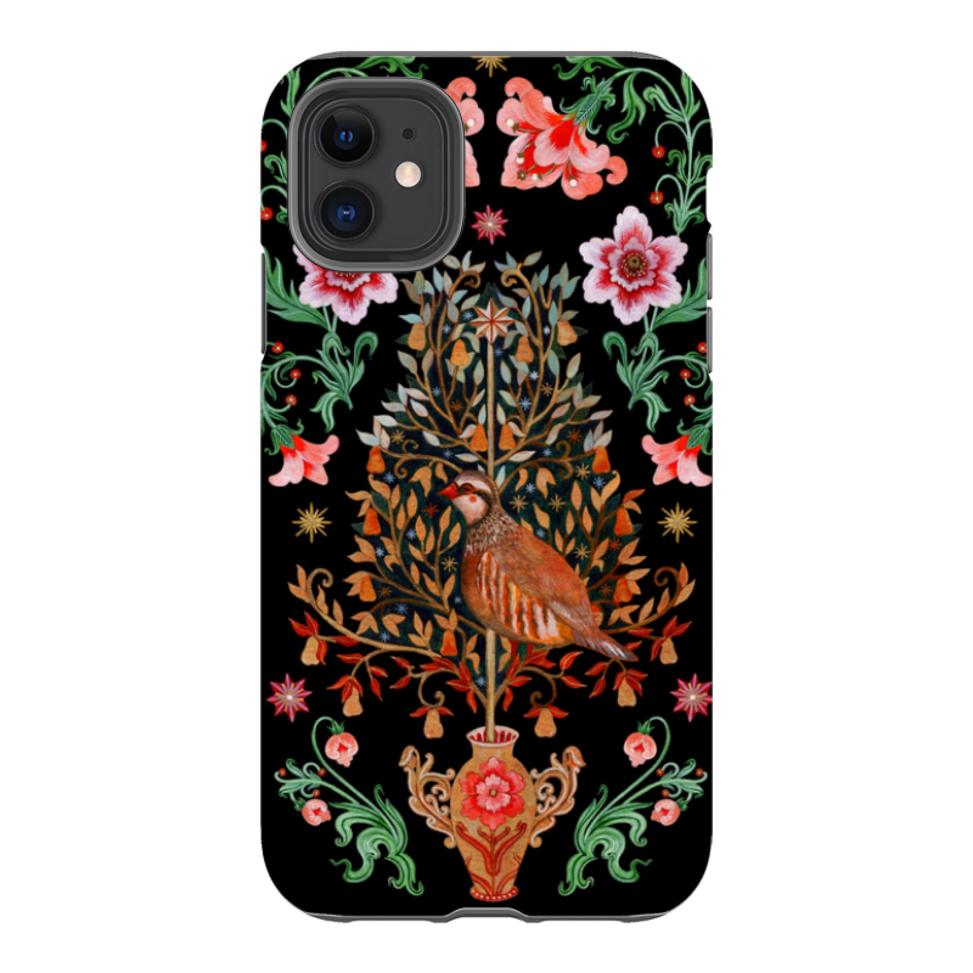 iPhone Tough  Case - Partridge Pear Tree By Maria Matos