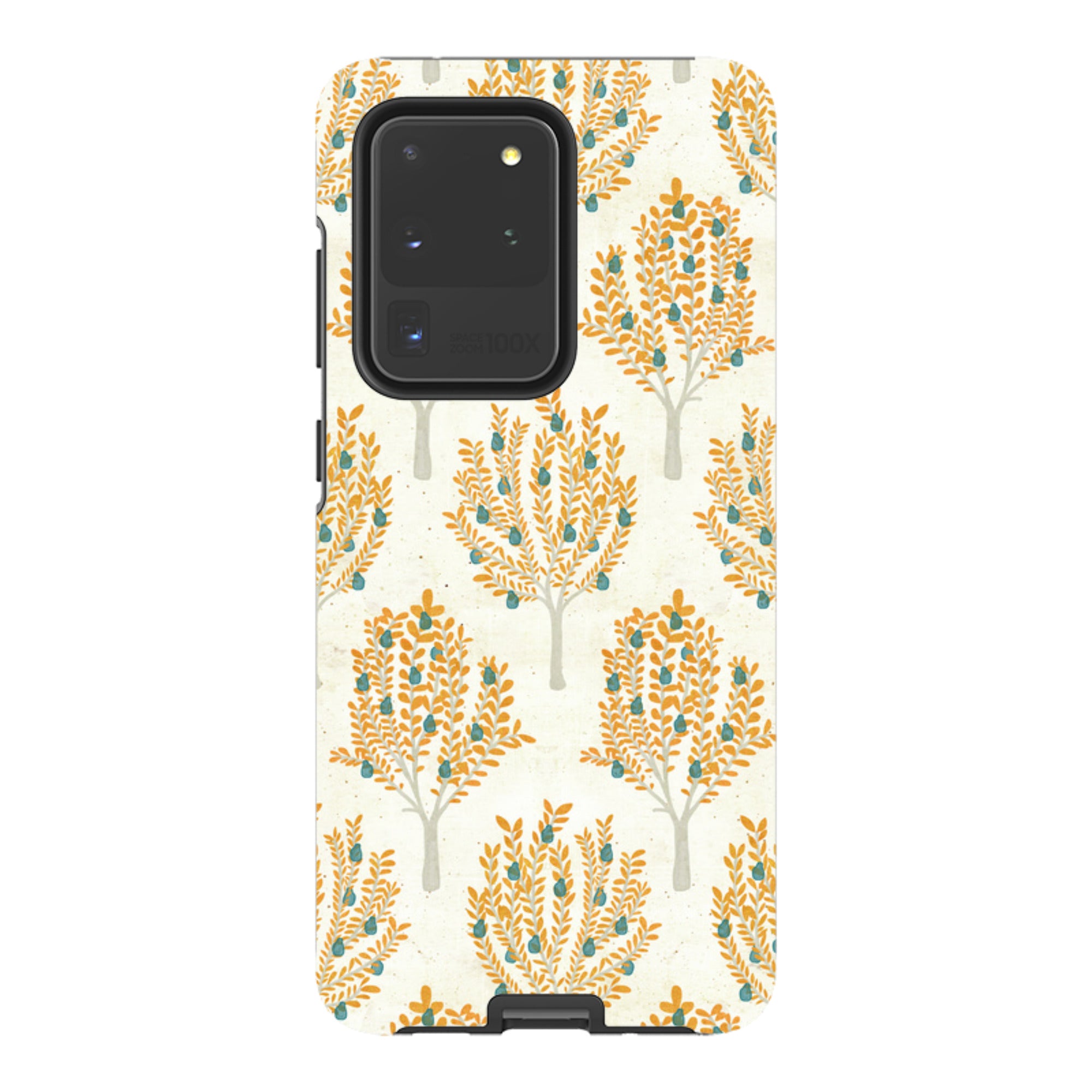 Samsung Tough Case - Pear Trees Cream By Katherine Quinn