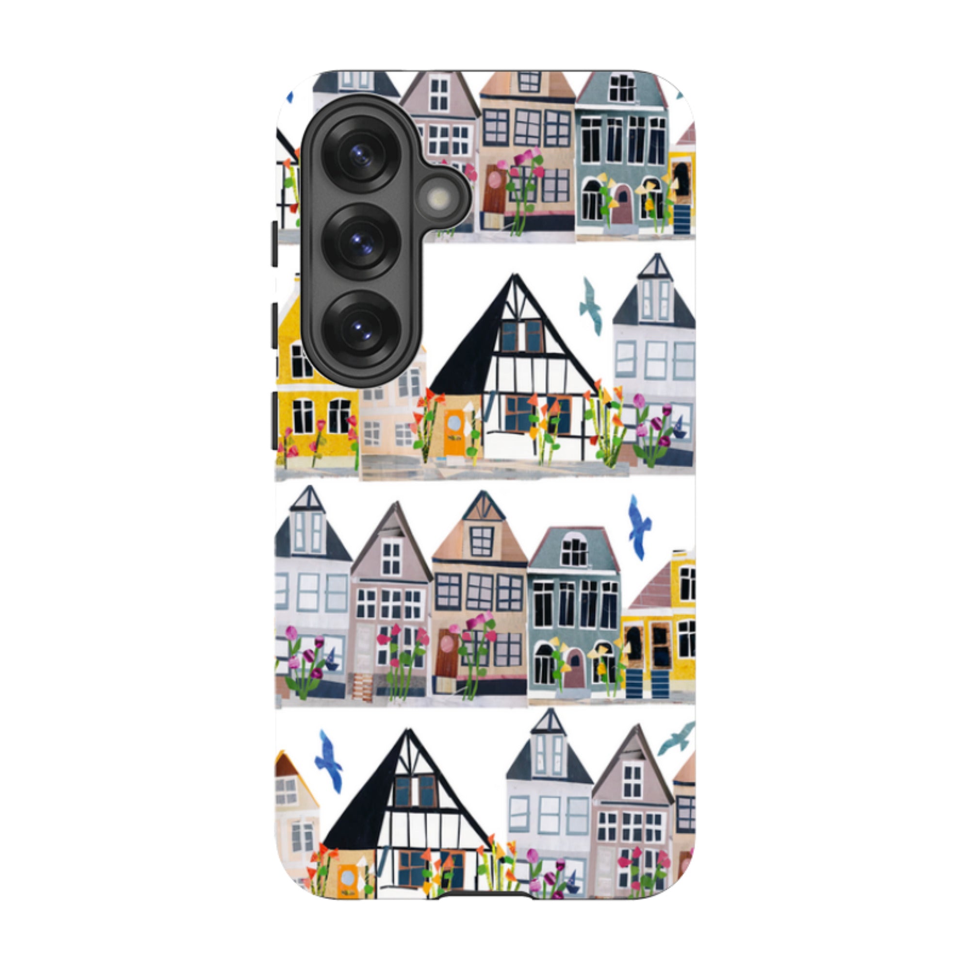 Samsung Tough Case - Danish Houses By Tracey English