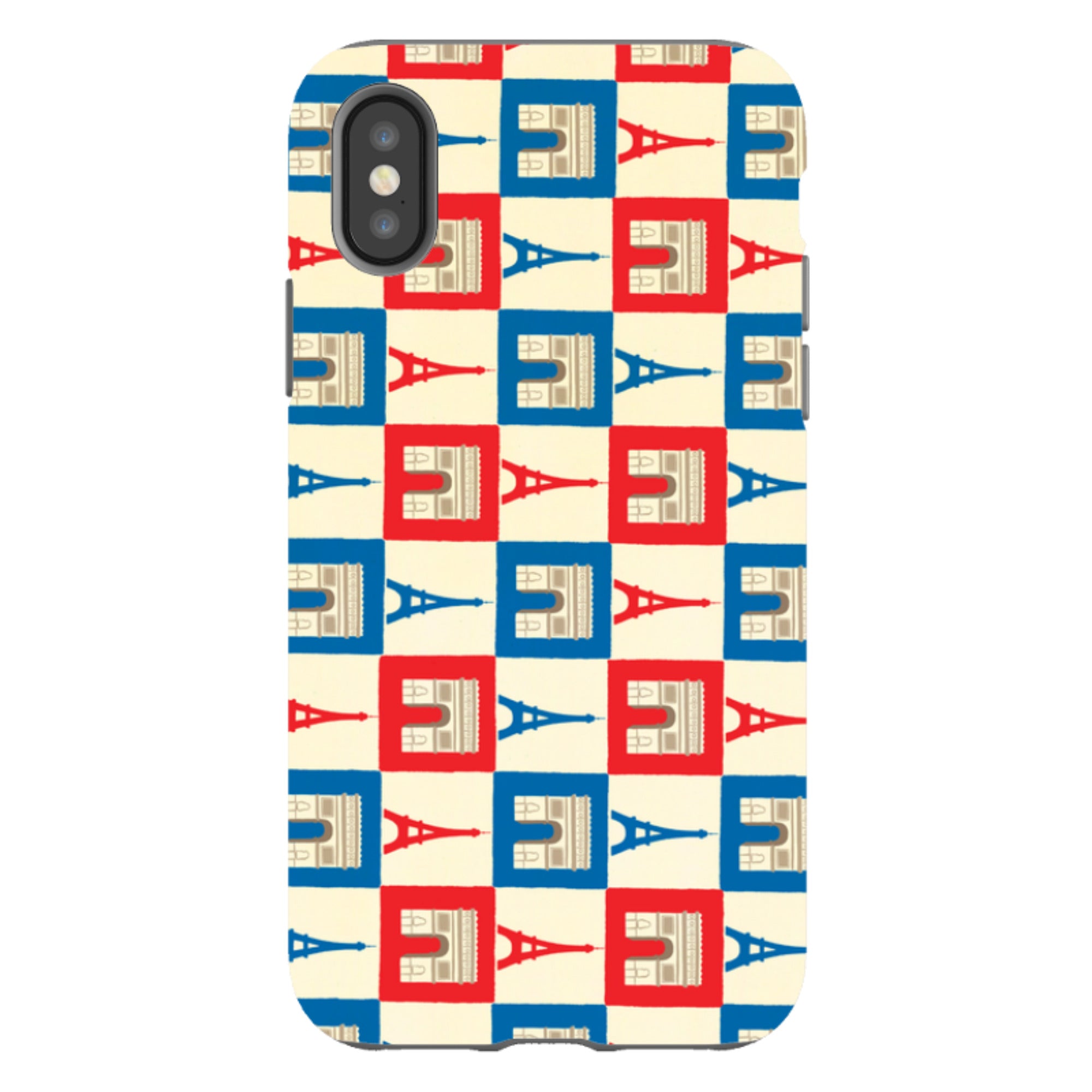 iPhone Tough Case - Paris Papers
