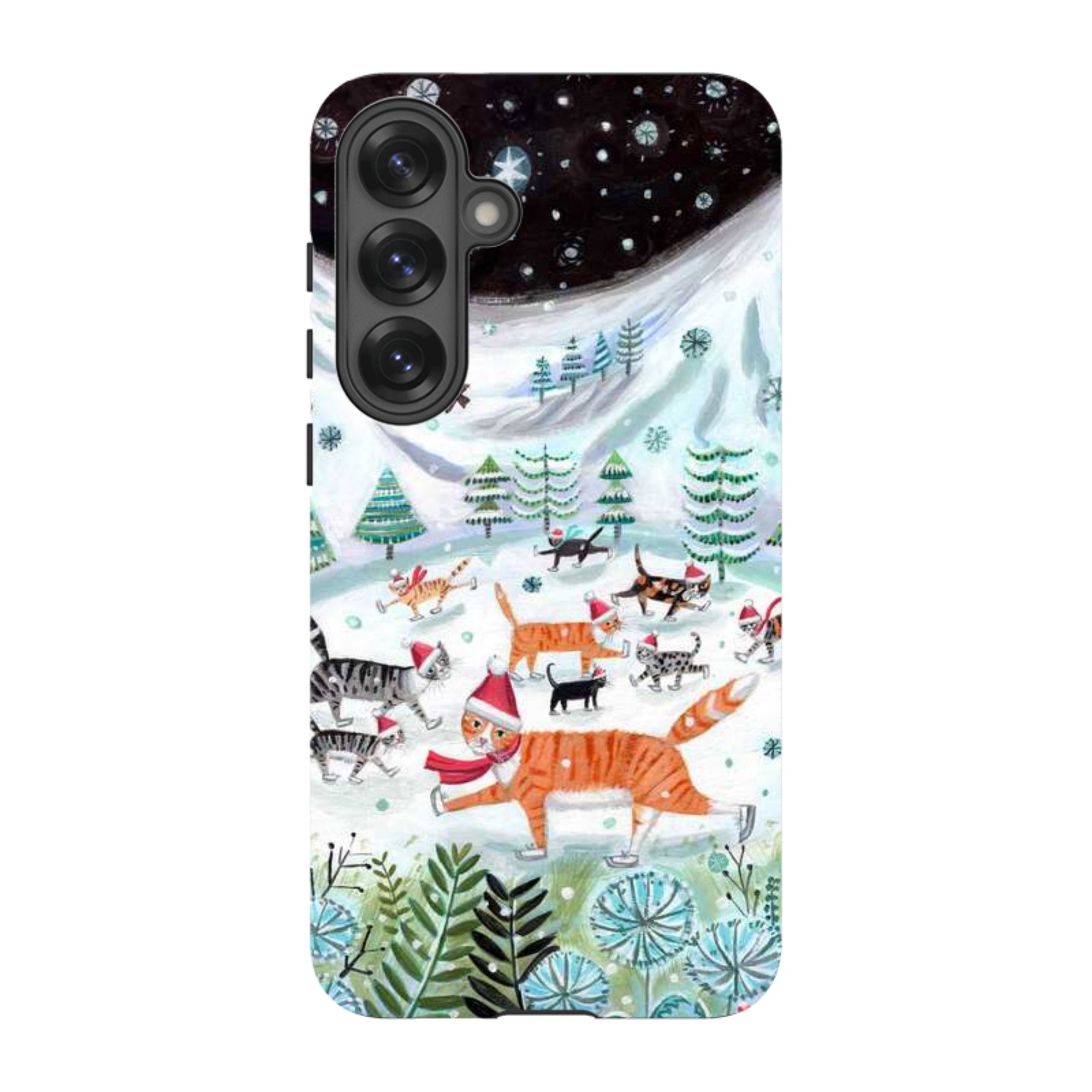 Samsung Tough Case - Cats On Ice By Mary Stubberfield