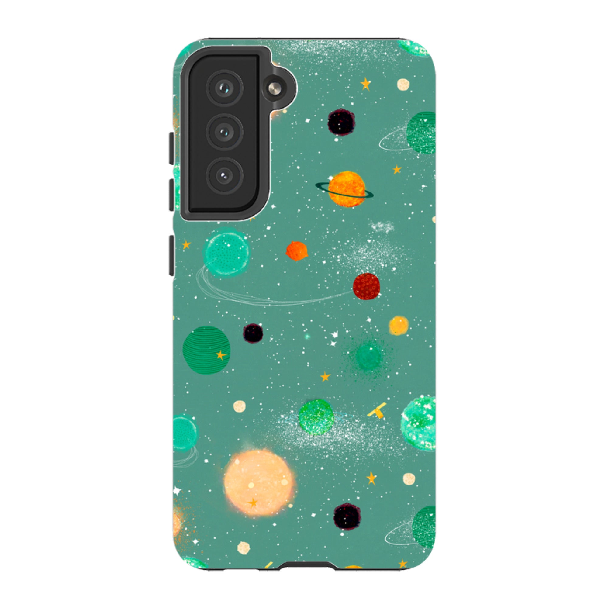 Samsung Tough Case - Far Far Away Green By Katherine Quinn