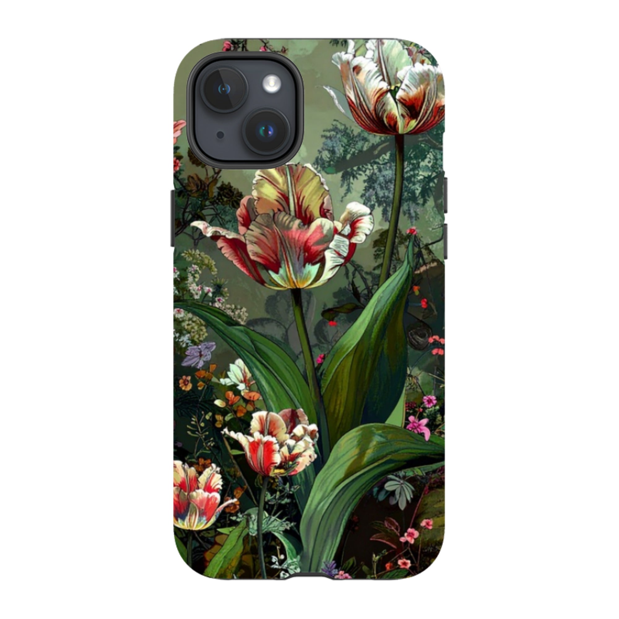 iPhone Tough Case - Green Vyne Garden