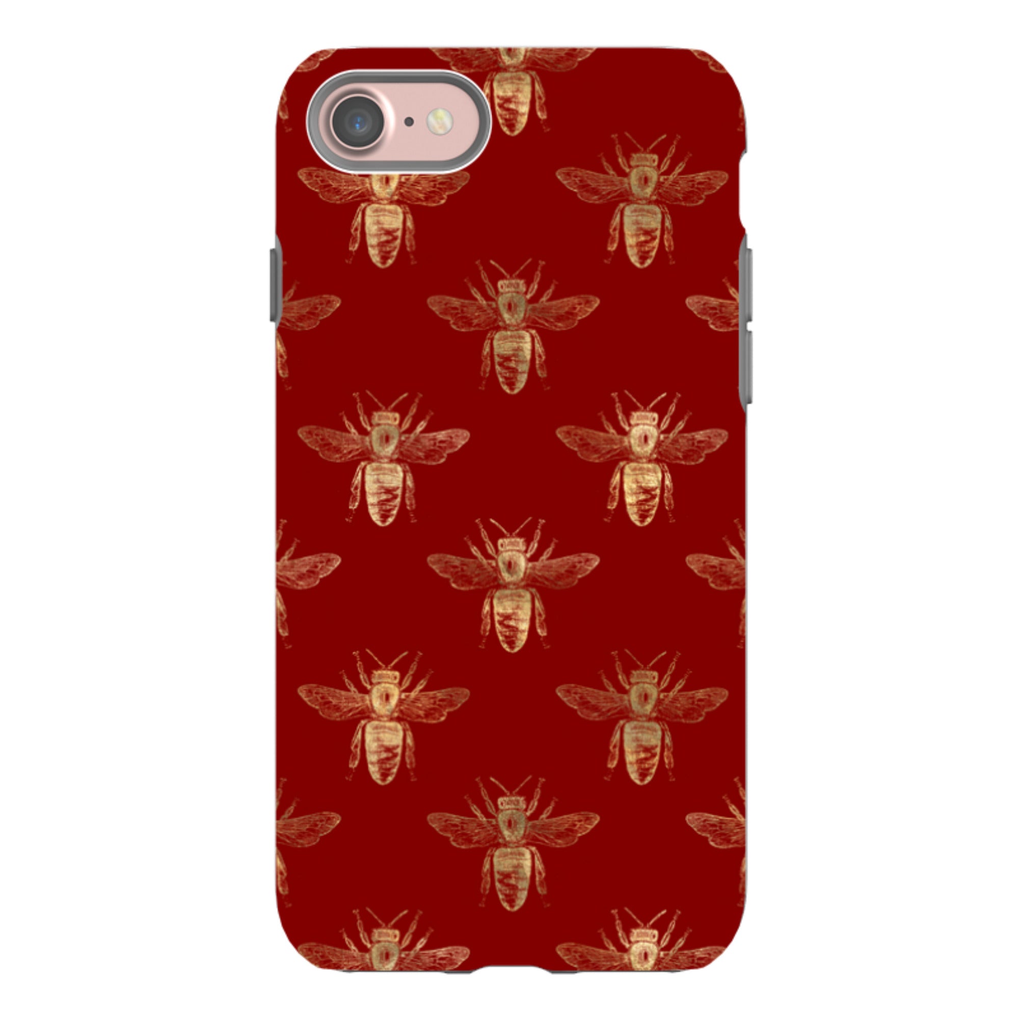 iPhone Tough Case - Red Bees