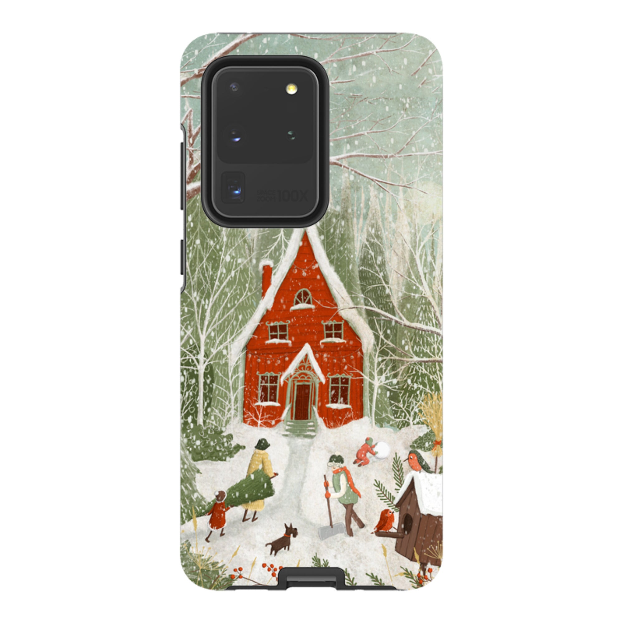 Samsung Tough Case - Christmas Garden Day By Maja Lindberg