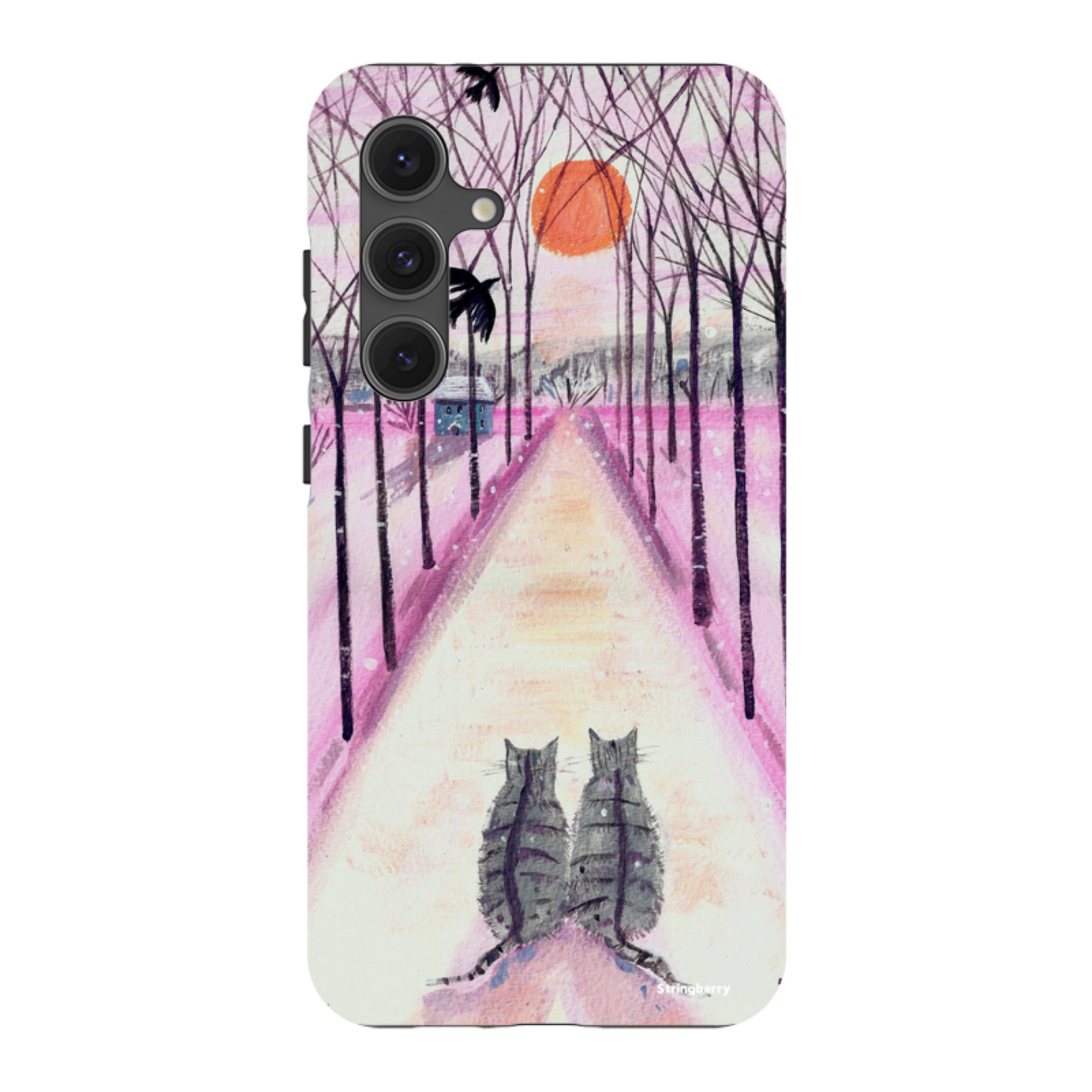 Samsung Tough Case - Winter Cats By Mary Stubberfield