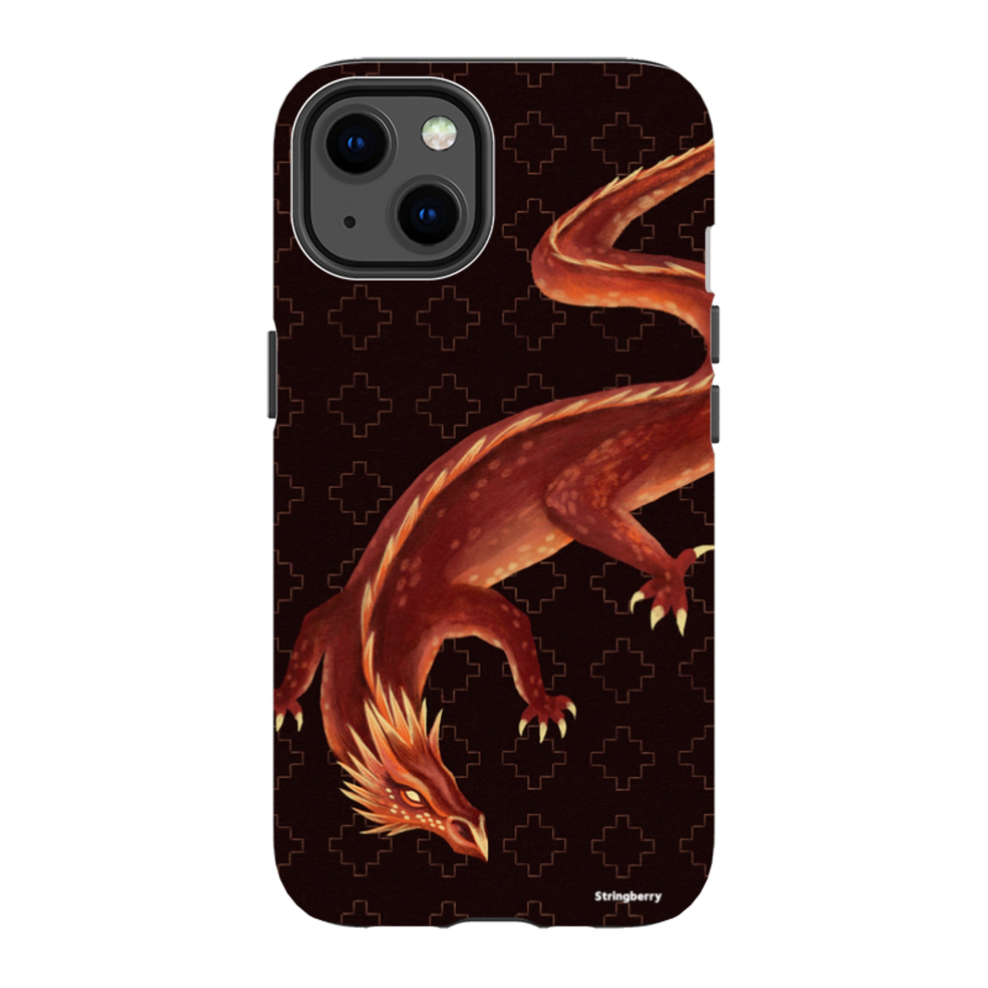 iPhone MagSafe Tough Case - Beowulf Dragon By Anna Stead