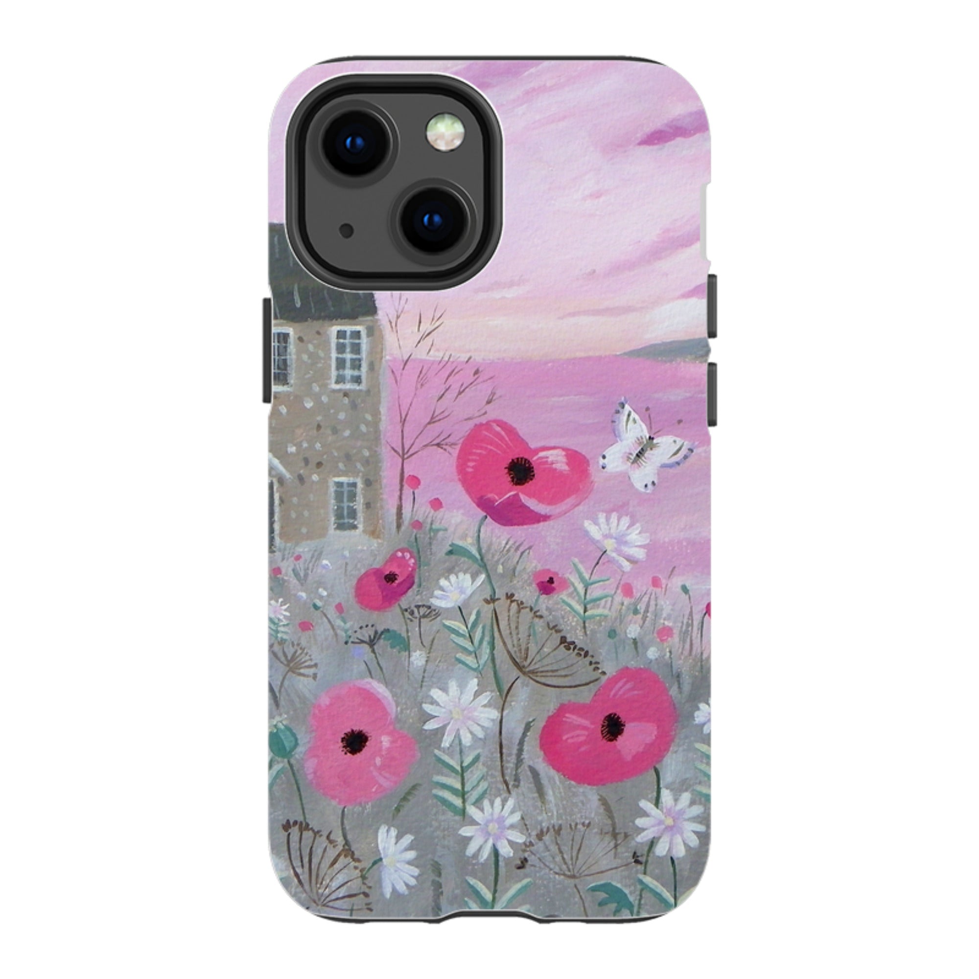 iPhone Tough Case - Seaside Flowers By Mary Stubberfield