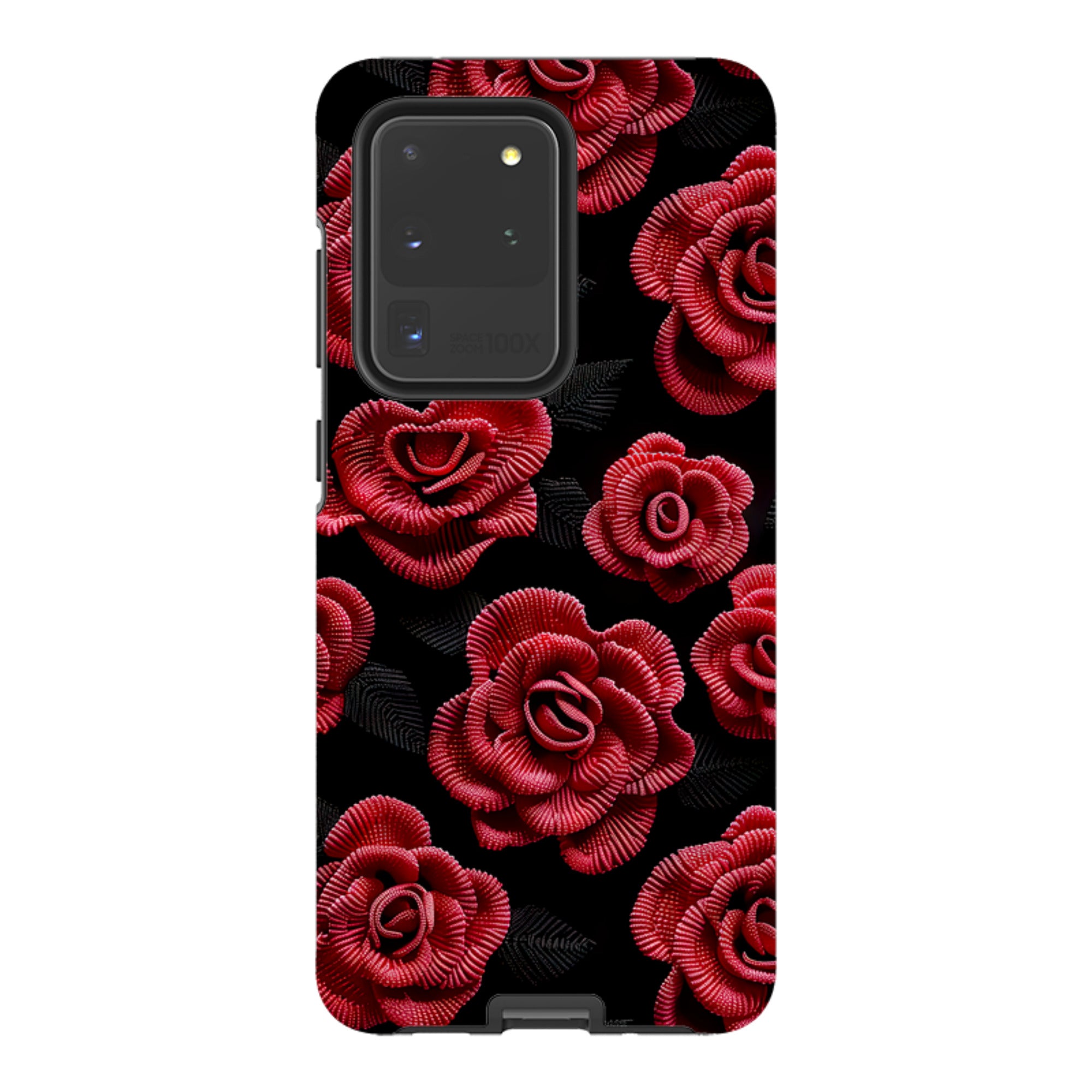 Samsung Tough Case - Dark Roses II