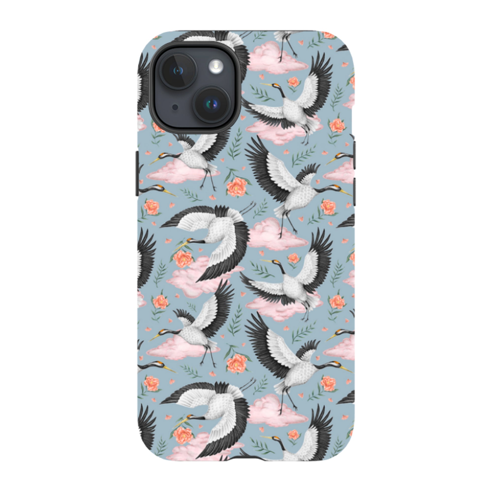 iPhone Tough Case - Flight Of The Cranes By Catherine Rowe