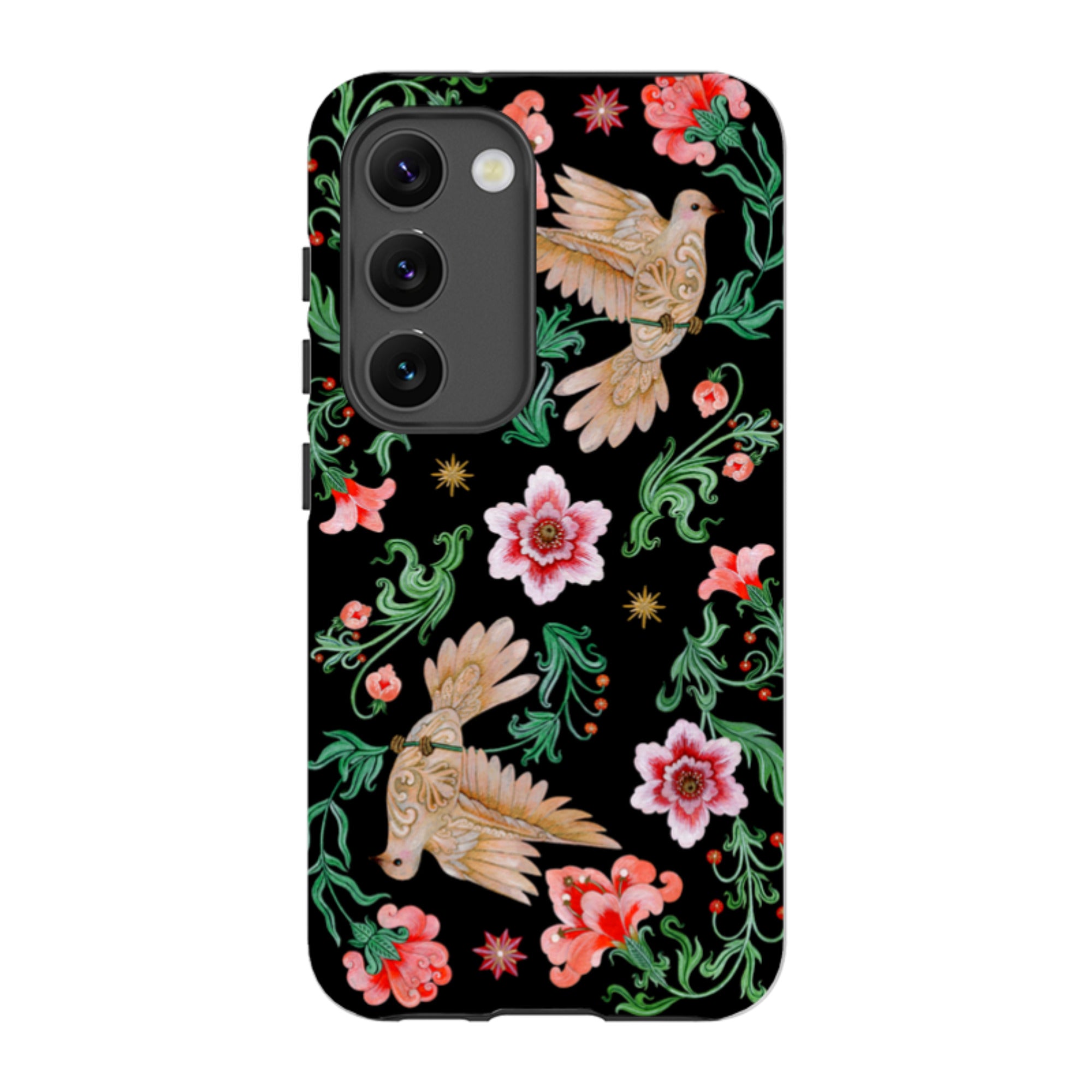 Samsung Tough  Case - Two Turtle Doves By Maria Matos