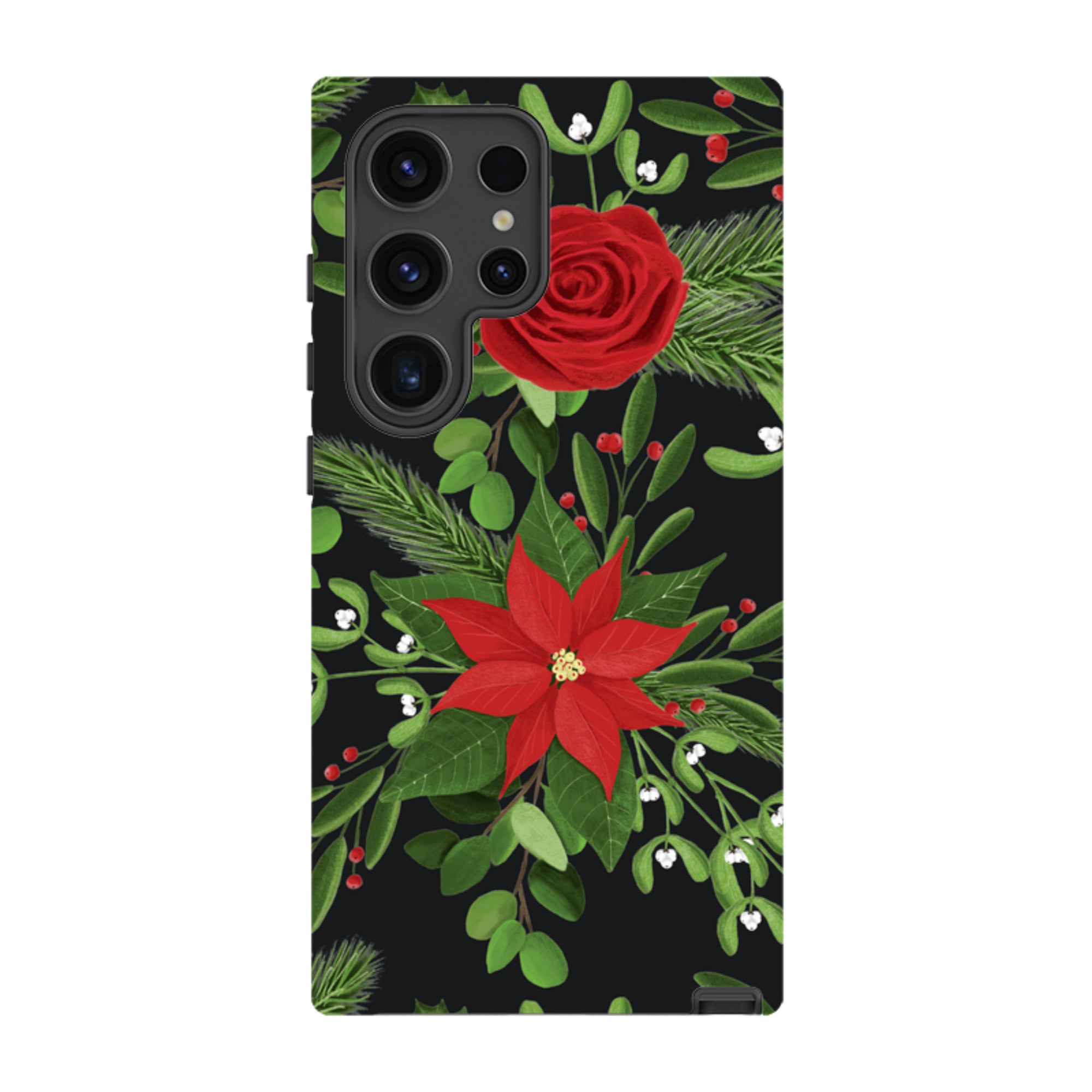 Samsung Tough Case - Black White Plaid By Abby Jacobs