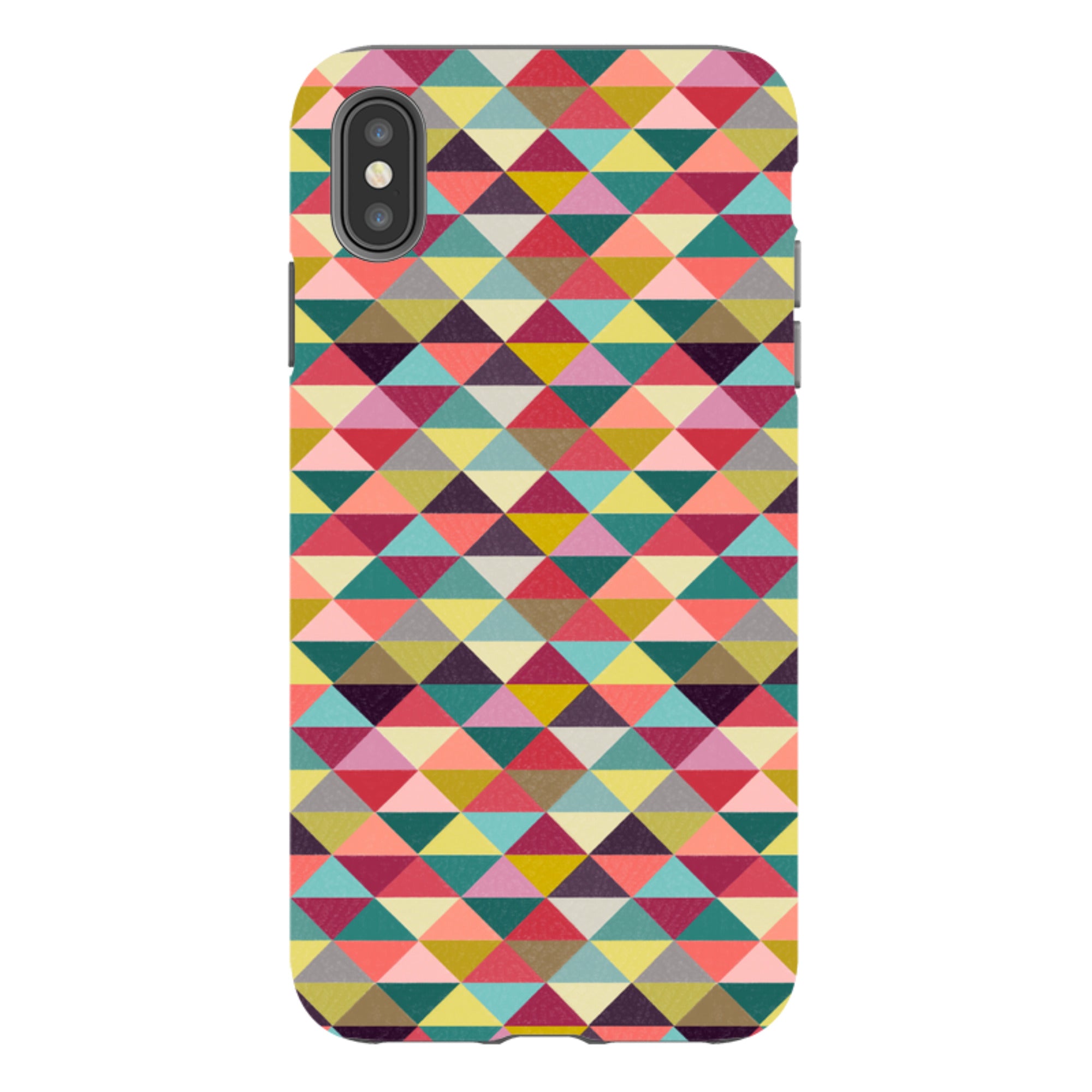 iPhone Tough Case - Triangle Geometric By Suzy Taylor