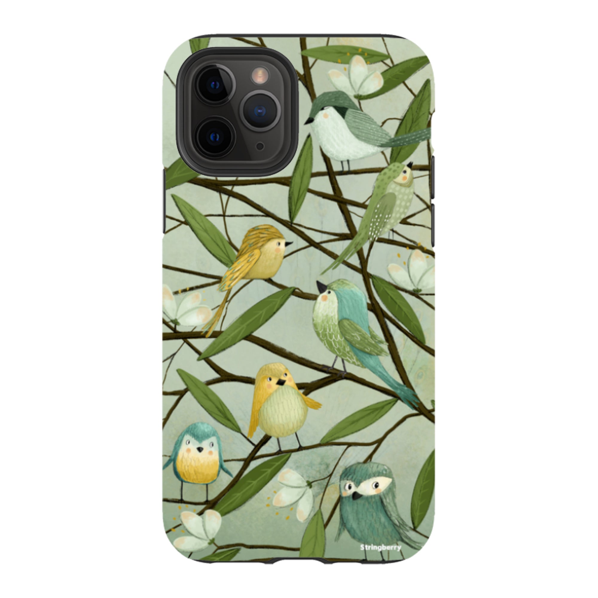 iPhone Tough Case - Birds By Maja Lindberg