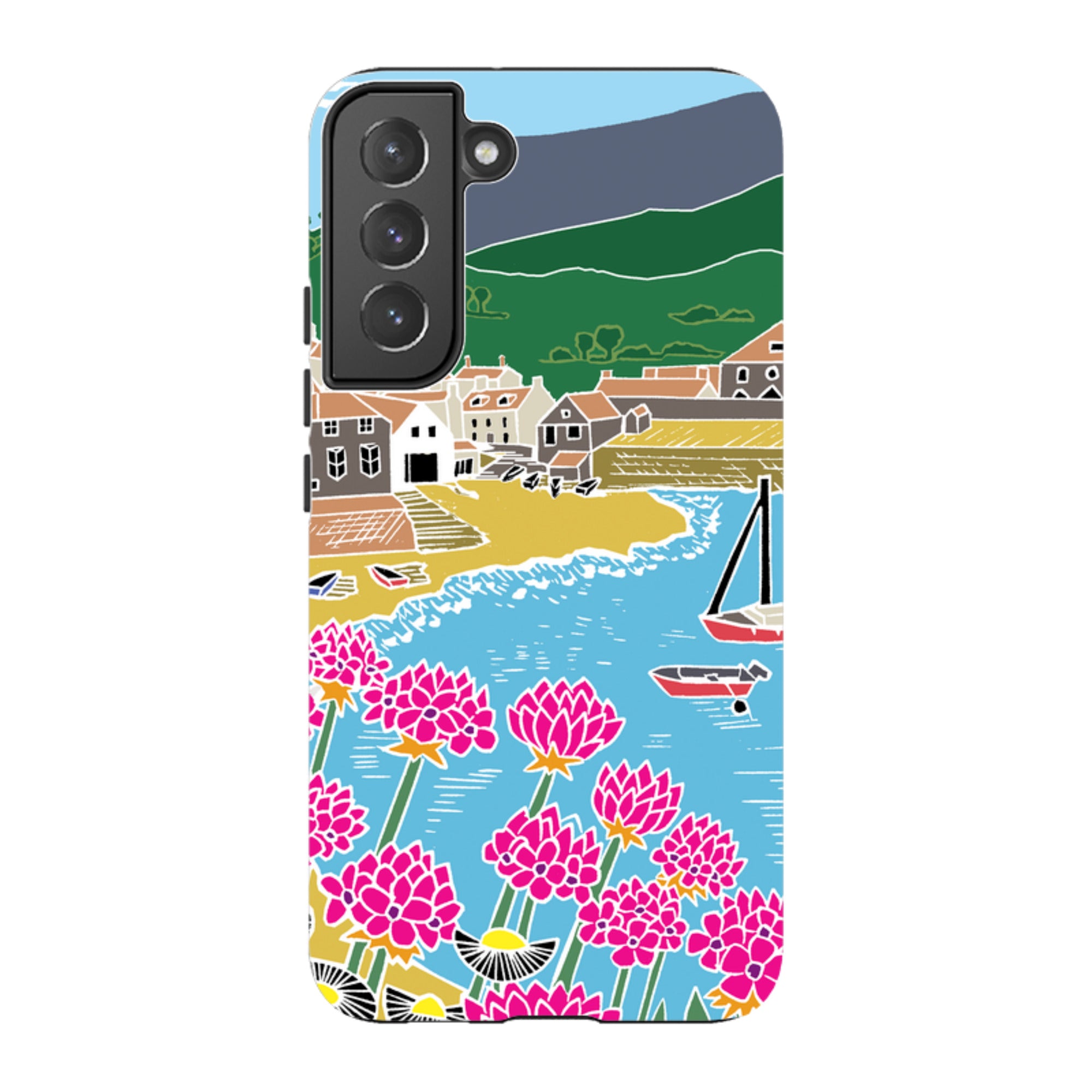Samsung Tough Case - Quaint Harbour By Kate Heiss