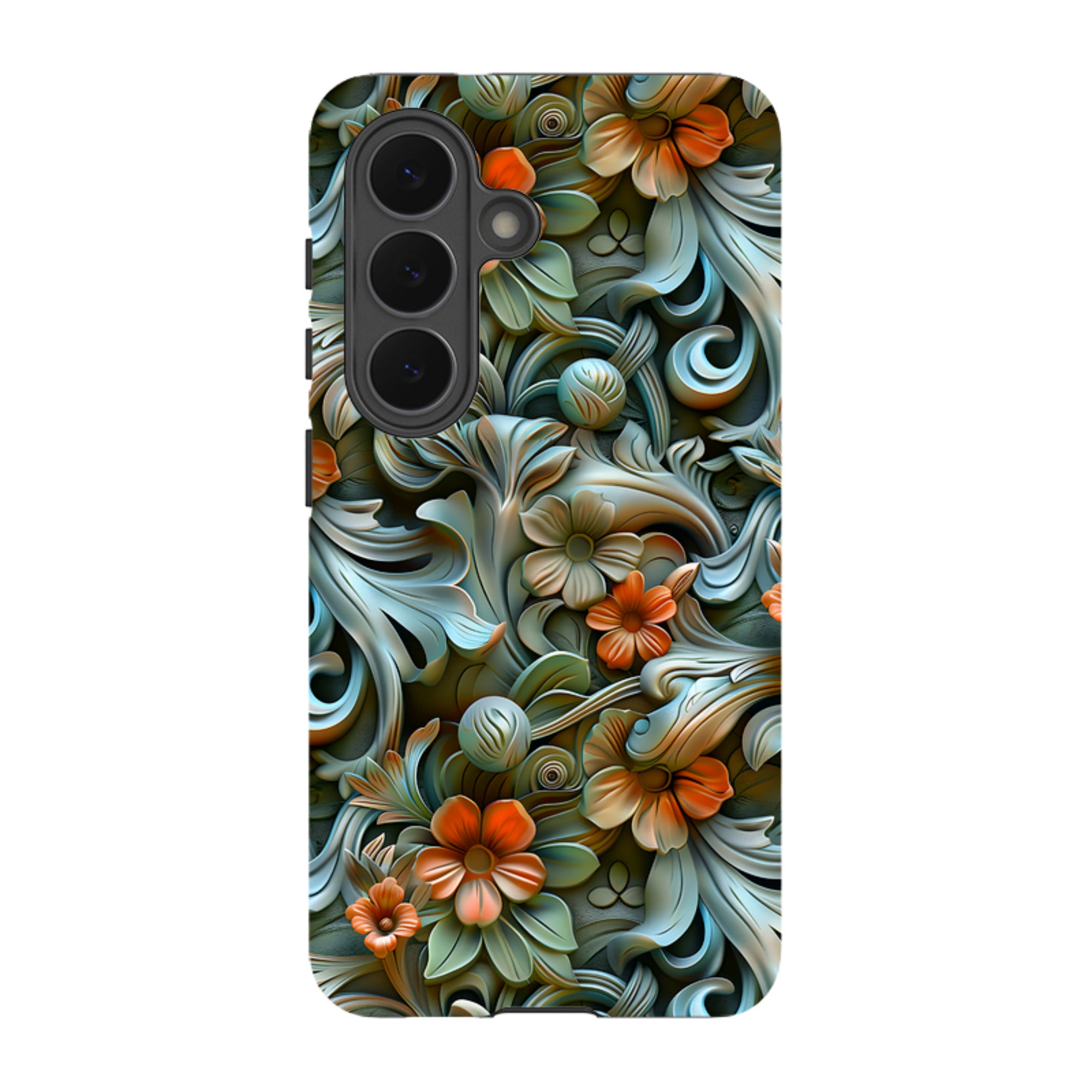 Samsung Tough Case - Clover Floral