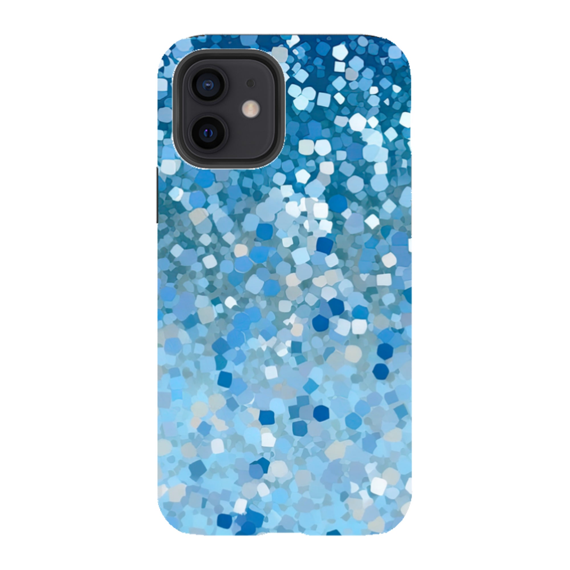 iPhone Case - Blue Glitter II (case does not glitter)