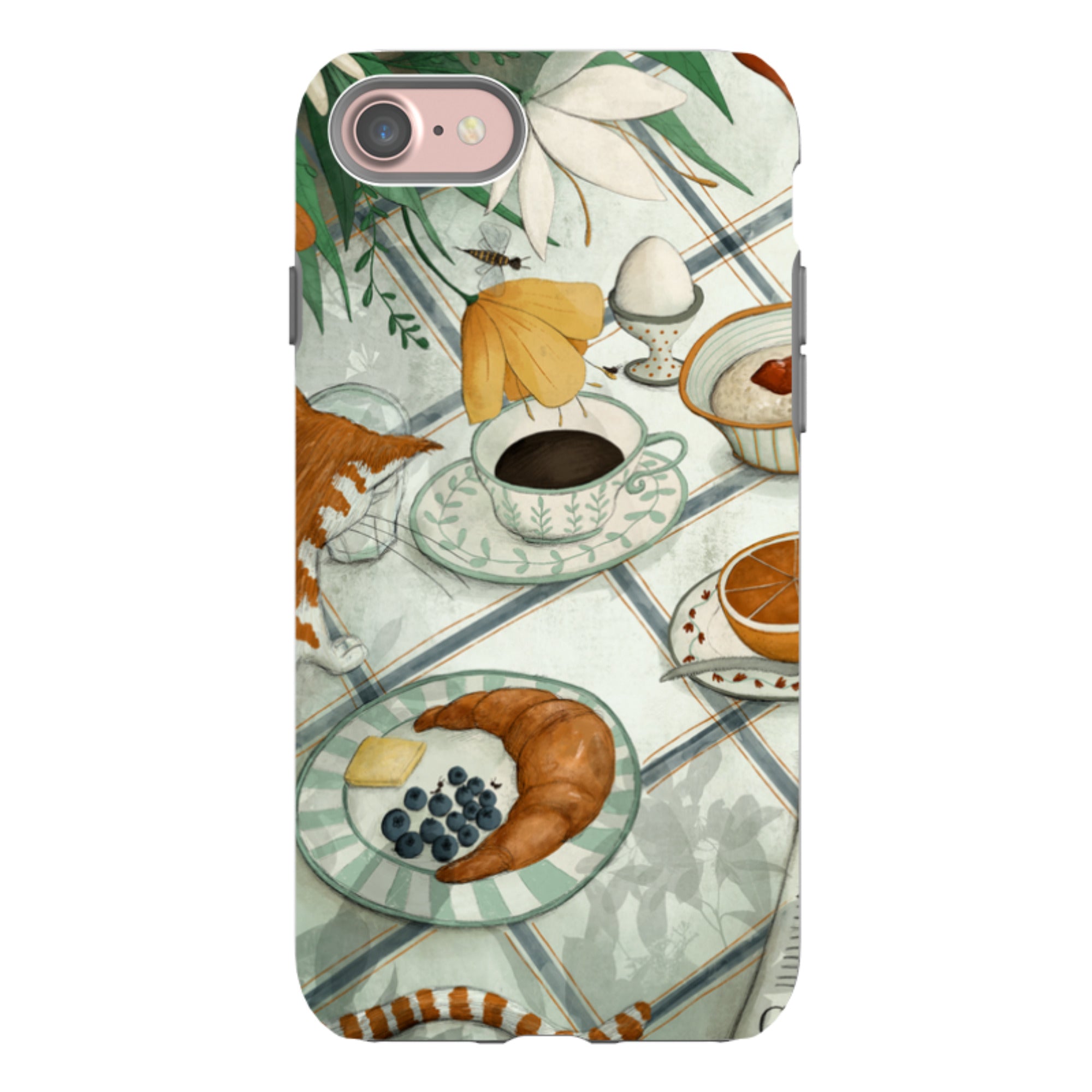 iPhone Tough Case - Hungry Friends By Maja Lindberg