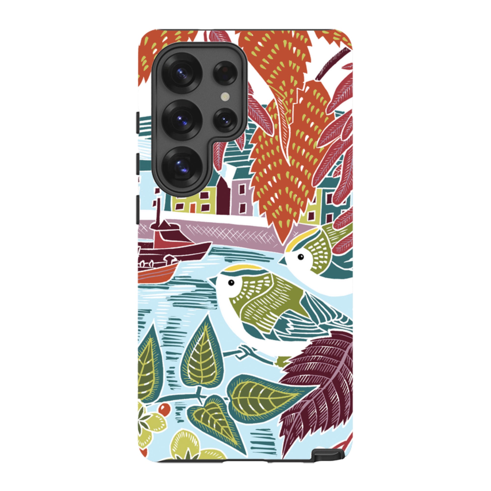Samsung Tough  Case - Goldcrests Harbour By Kate heiss