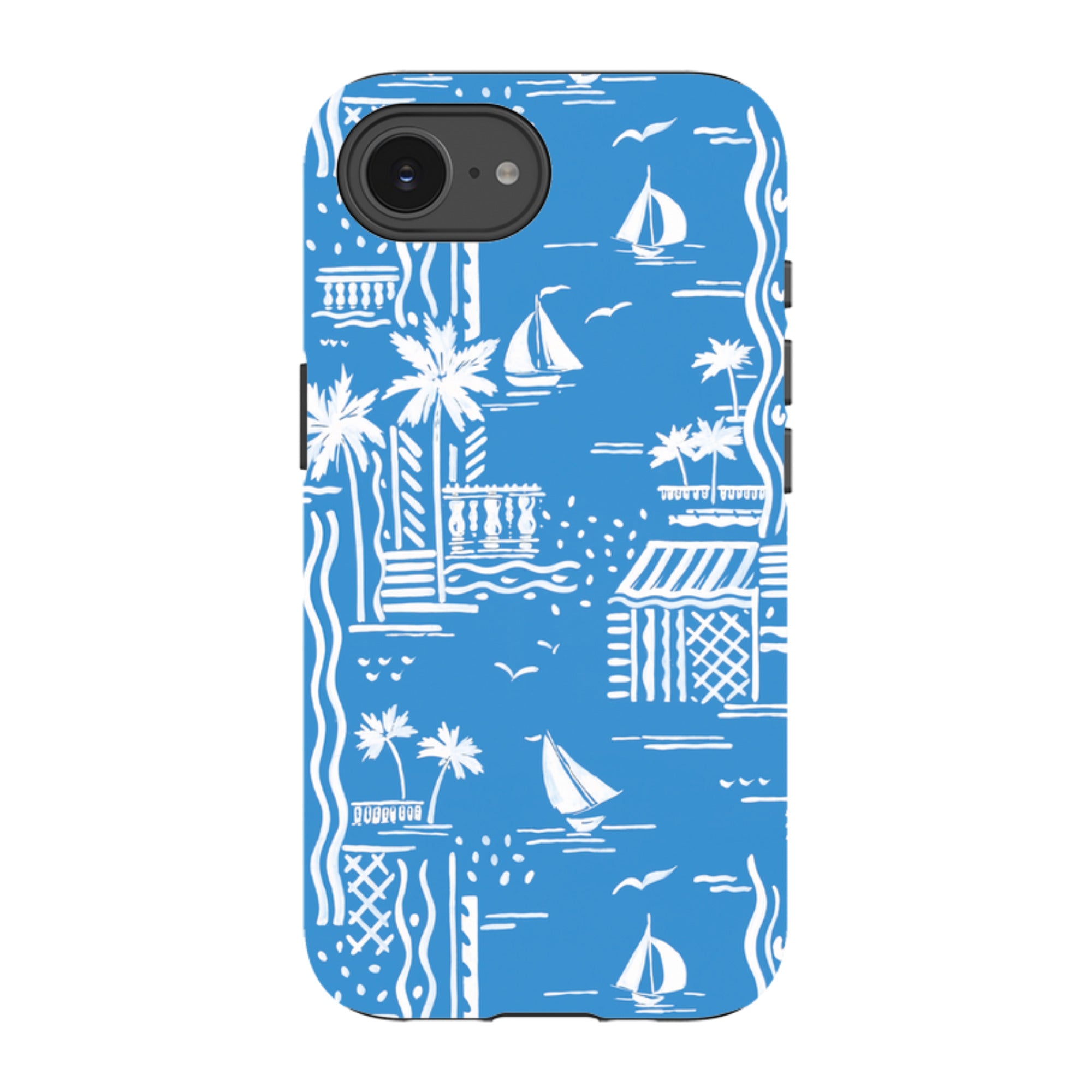 iPhone Tough Case - Cote D'Azur Boats By Sarah Campbell