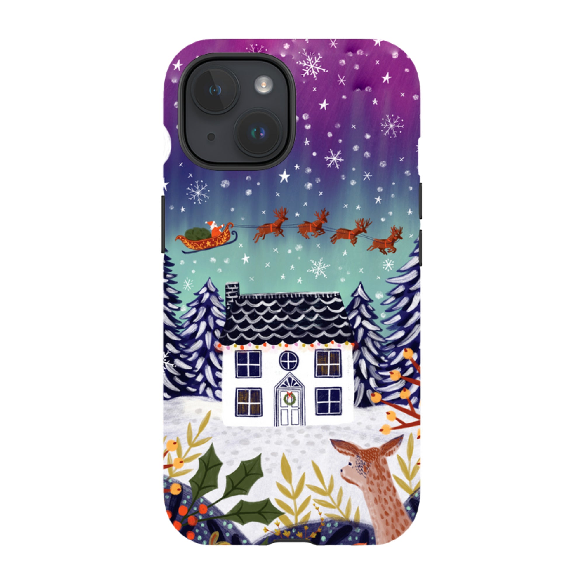 iPhone Tough Case - Night Before Christmas By Lee Foster Wilson
