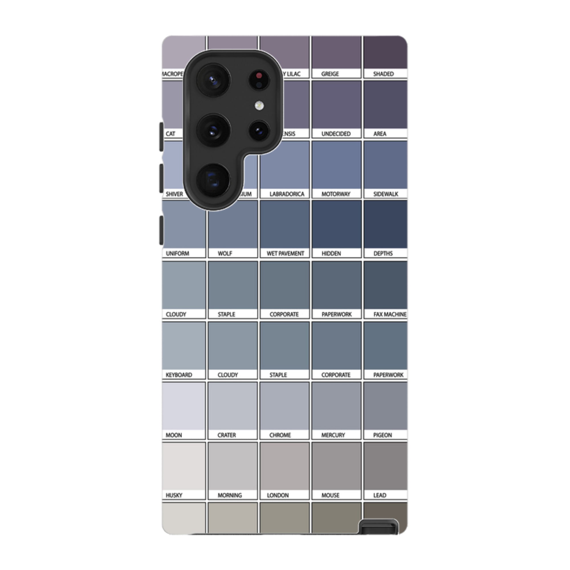 Samsung Tough Case - Grey Chromology By Kitty Joseph