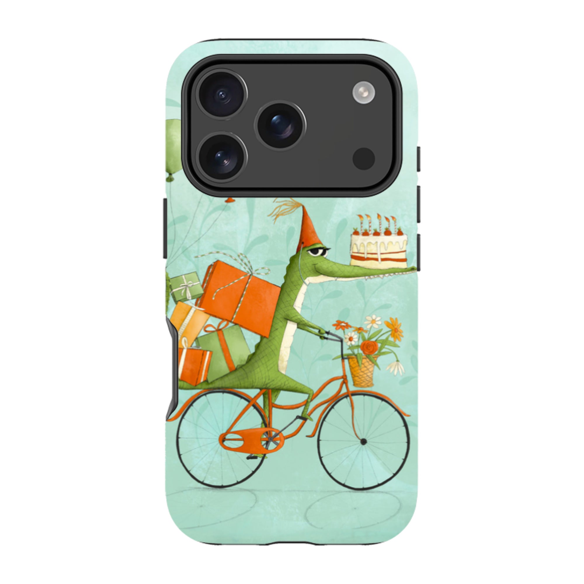 iPhone Tough Case - Happy Croc By Maja Lindberg