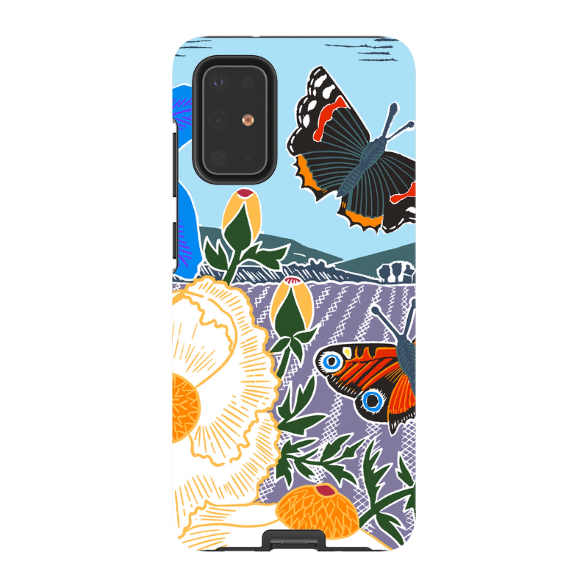 Samsung Tough Case - Bold Butterflies By Kate Heiss