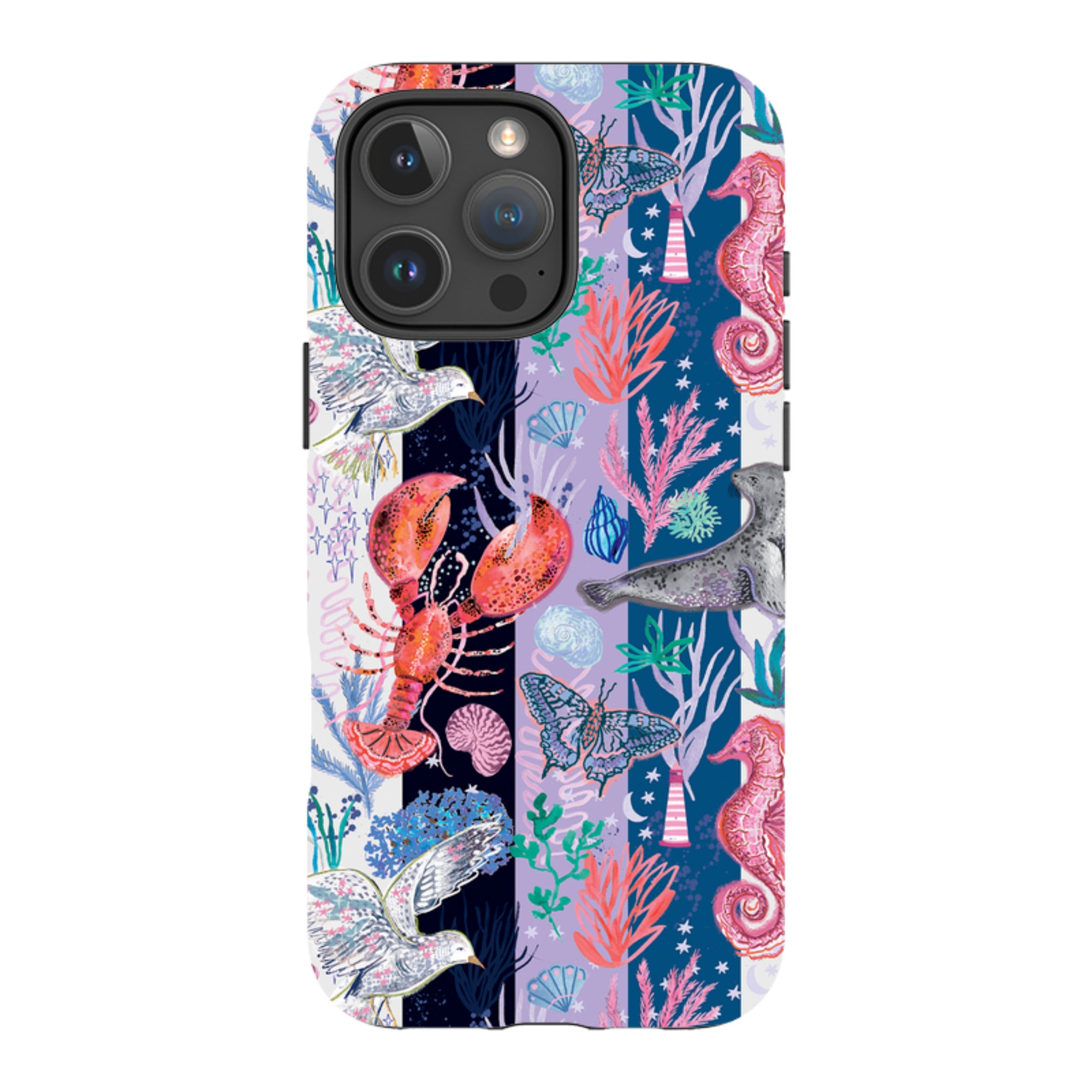 iPhone Case - Coastal Calling Stripe II By Emma Frances Grant