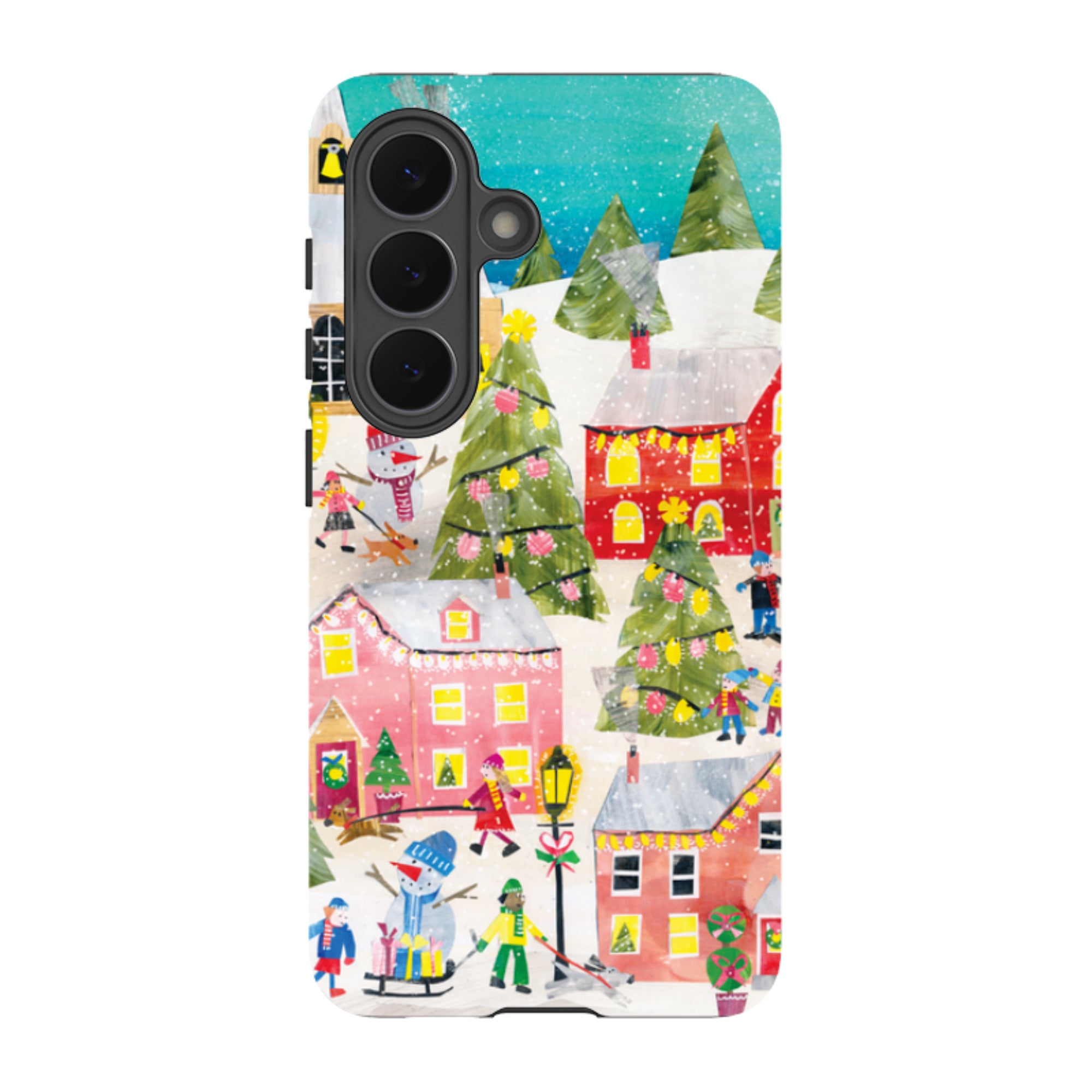Samsung Tough Case - Winter Village By Tracey English