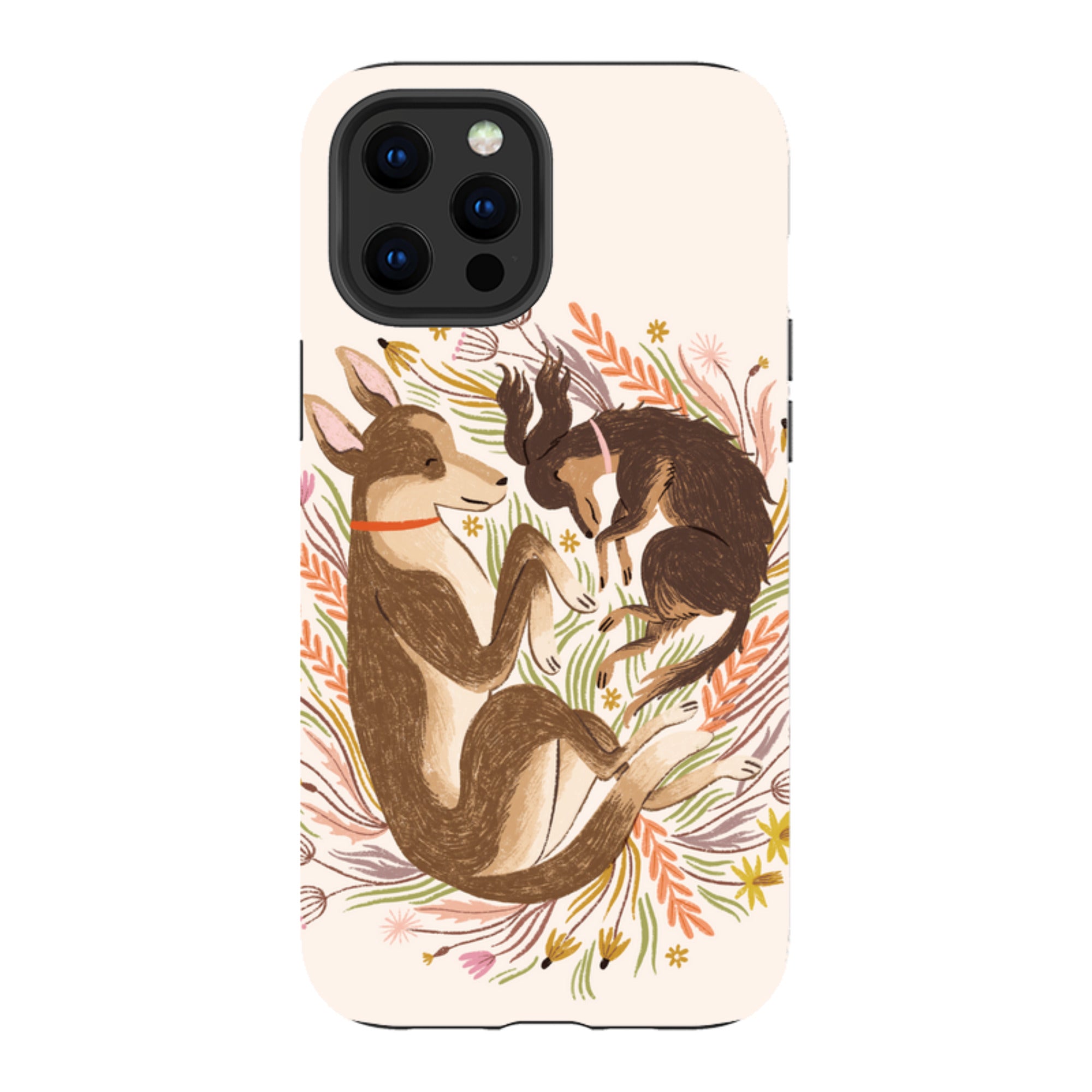 iPhone Tough Case - No Better Dream (Dogs) By Meghann Rader