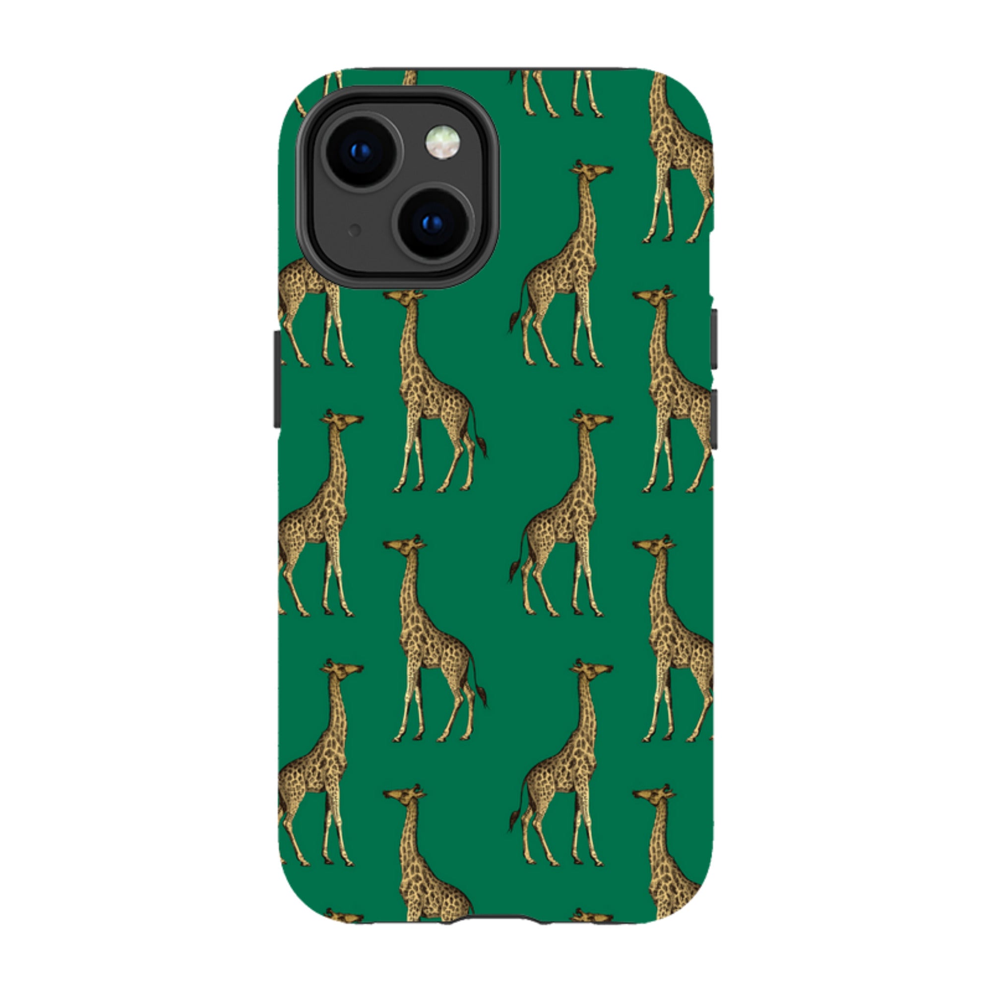iPhone Tough Case - Green Giraffe