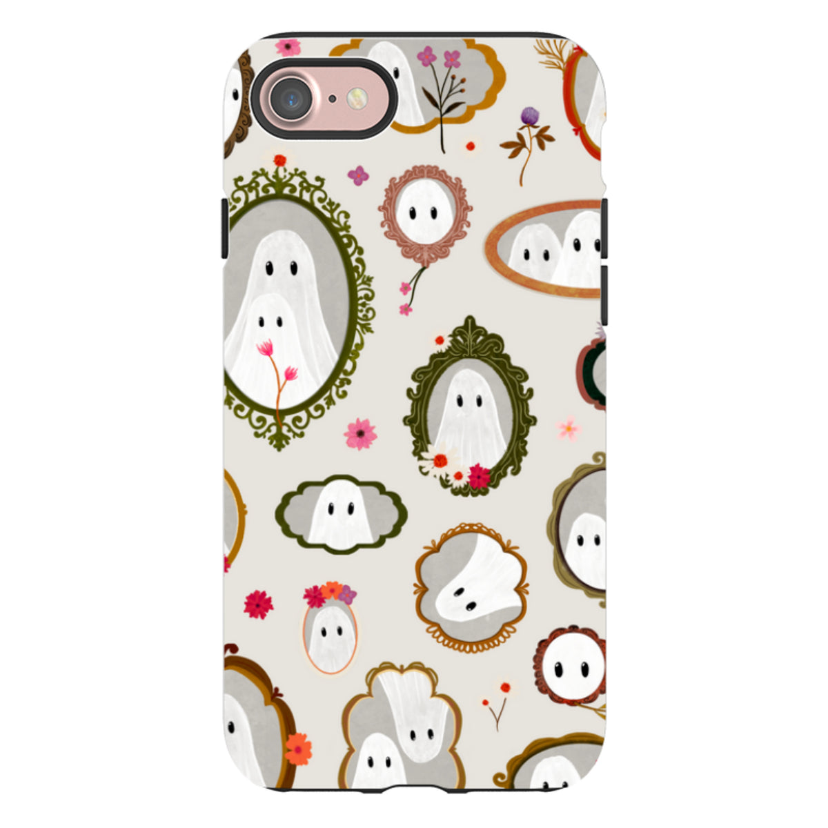 iPhone Tough Case - Framed Ghosts - Stone By Katherine Quinn
