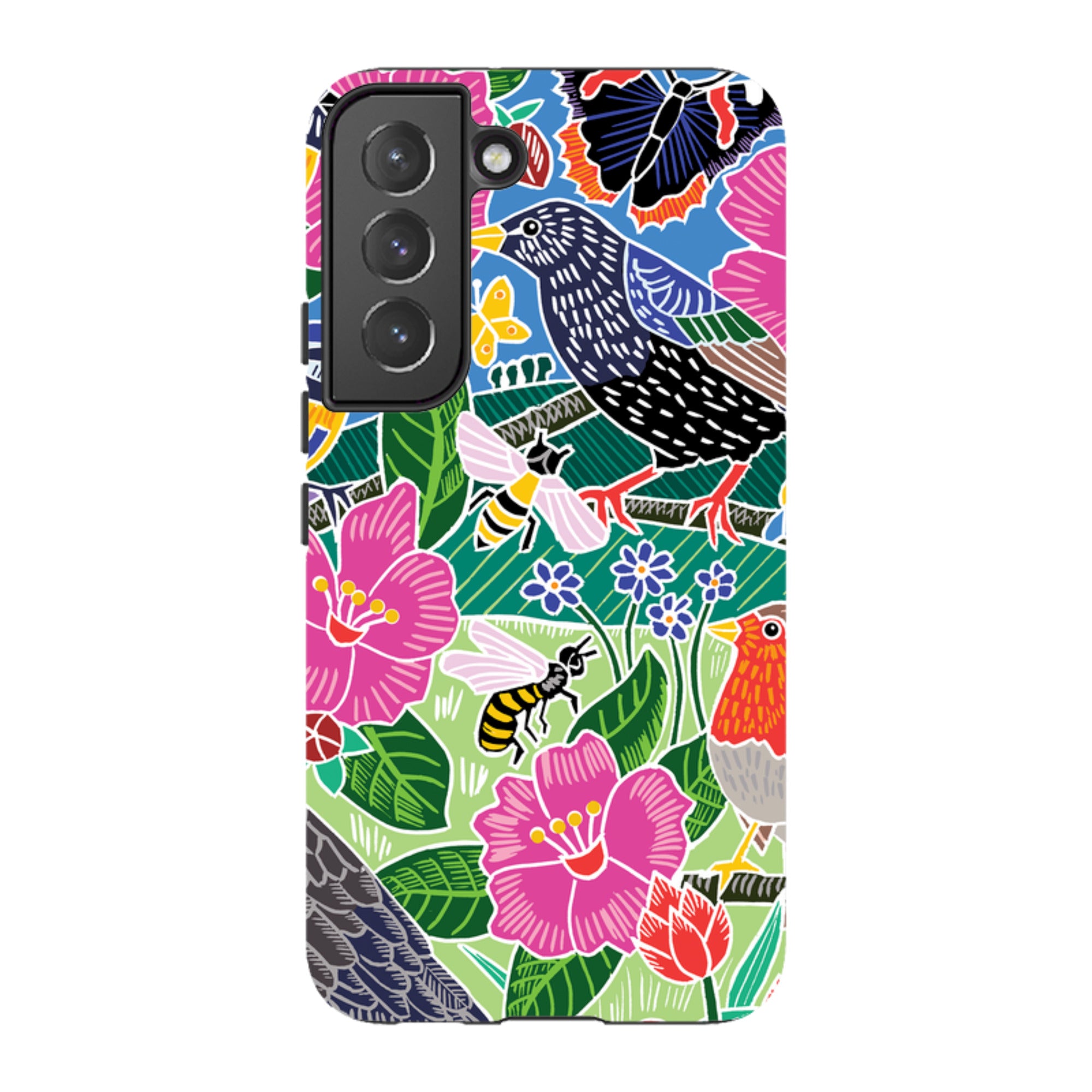 Samsung Tough Case - Garden Bird Jigsaw A By Kate Heiss
