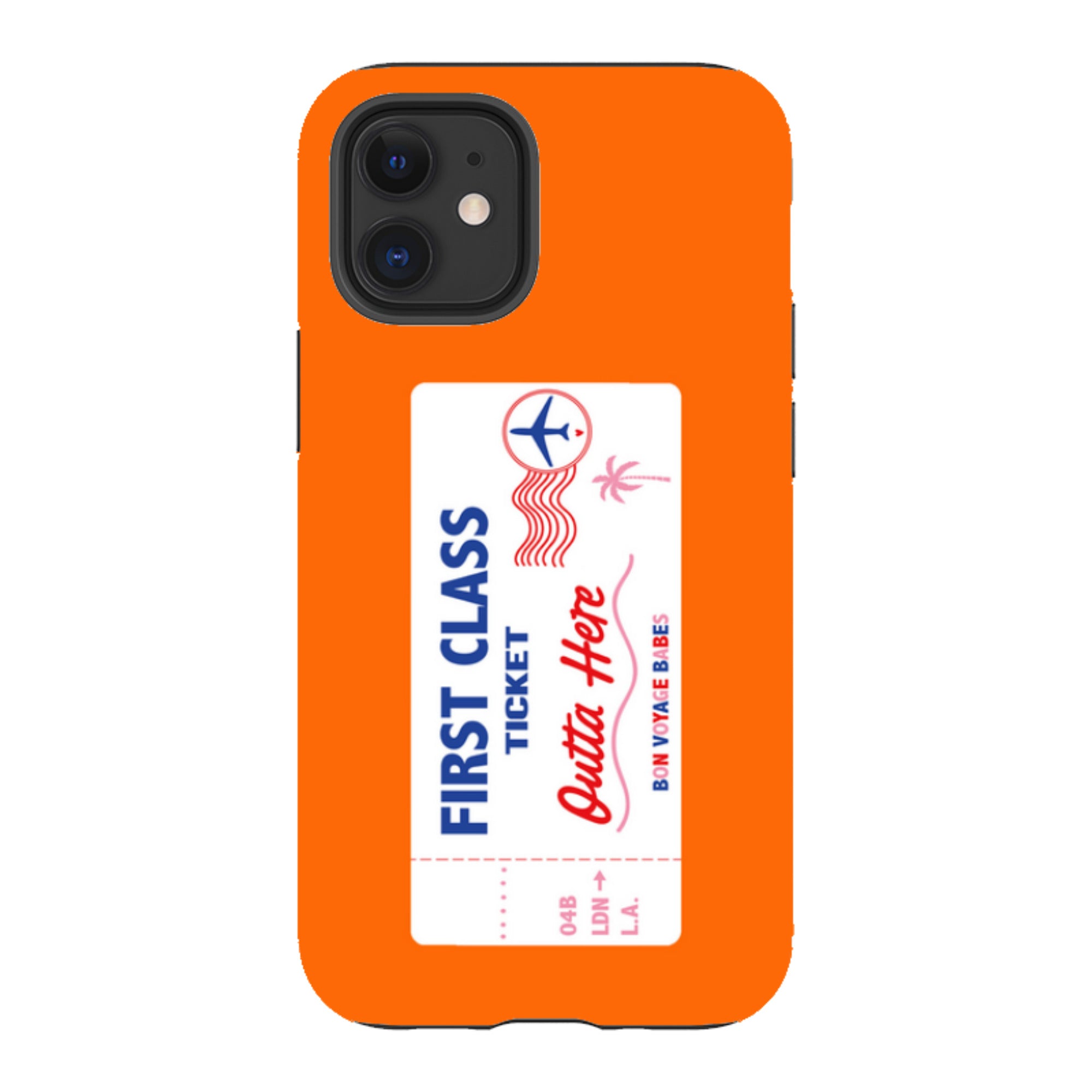 iPhone Tough Case - First Class Orange