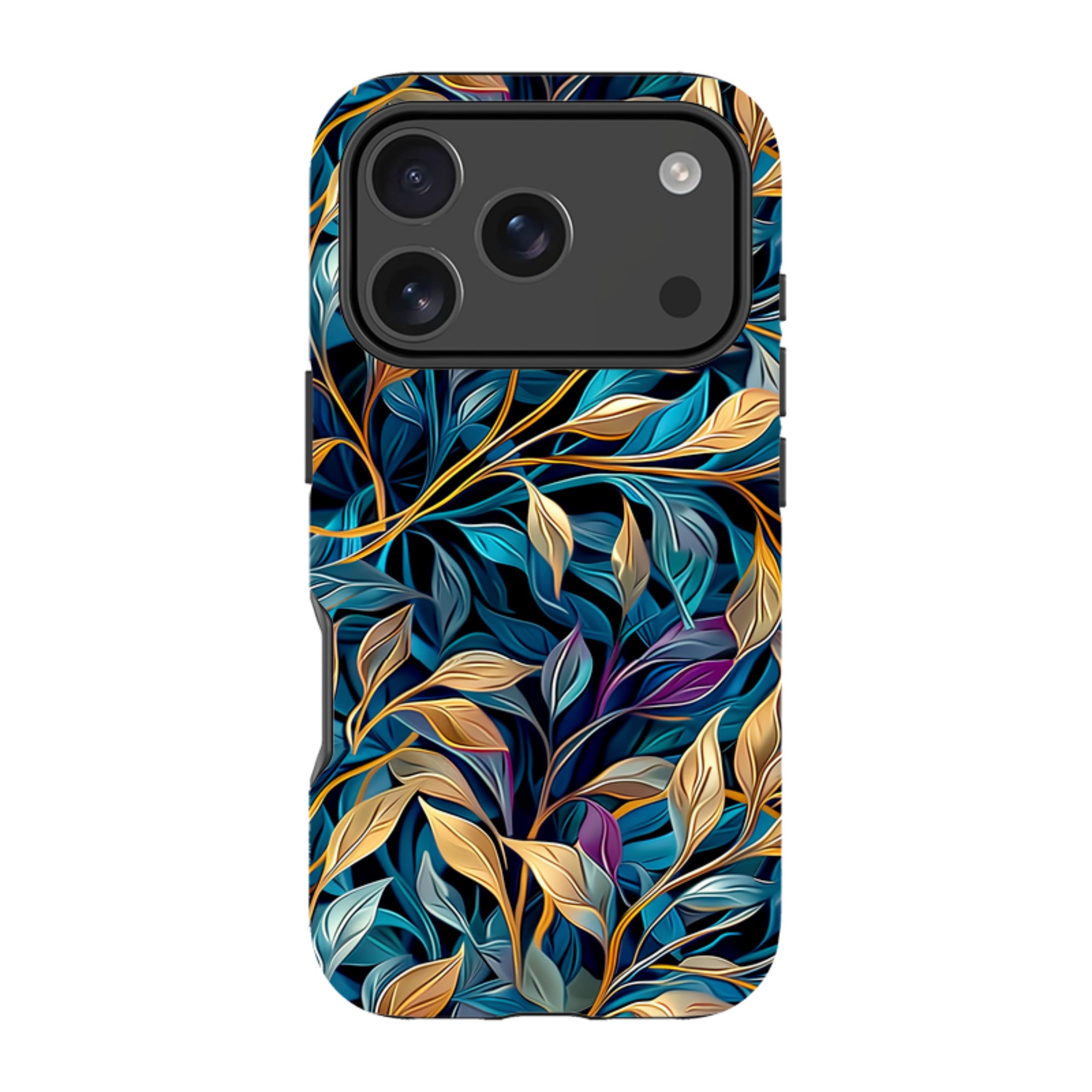 iPhone MagSafe Tough Case - Golden Leaves